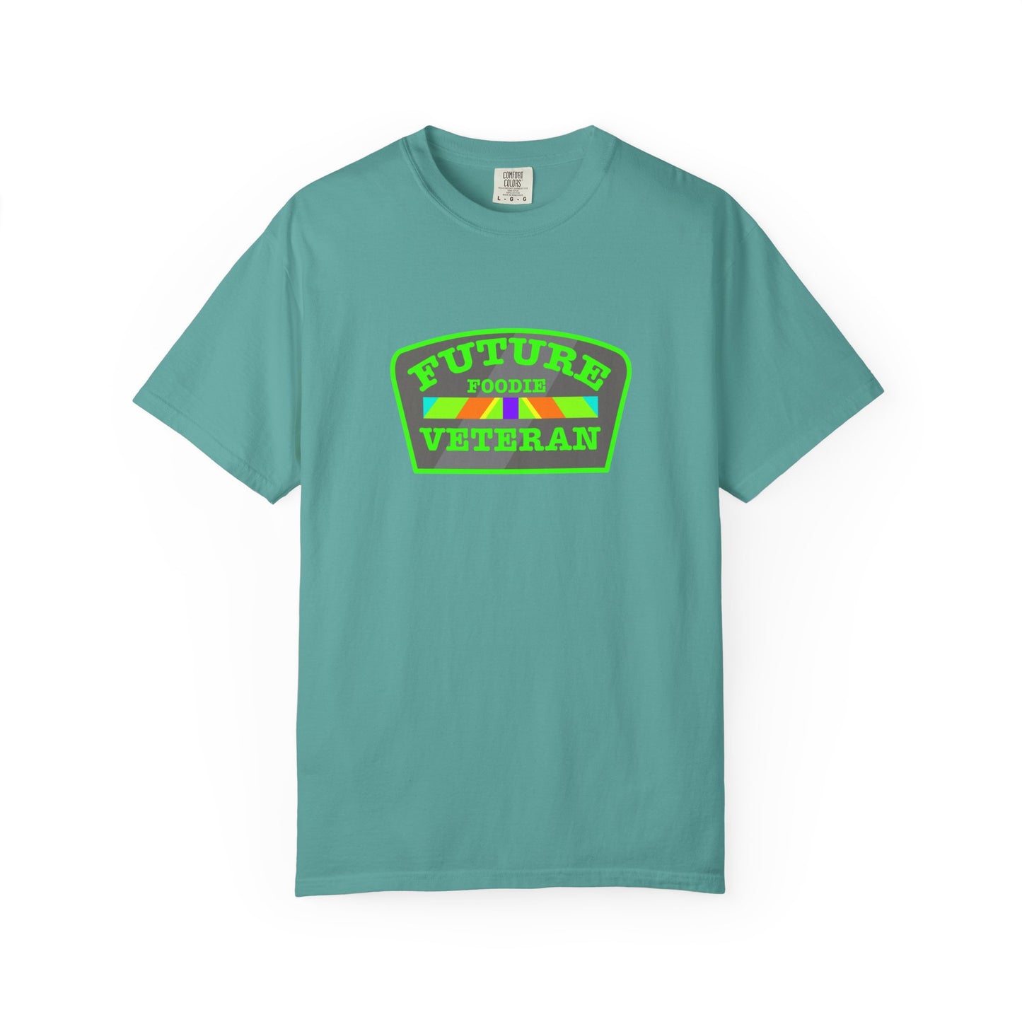 L.O.E.F Future Foodie Veteran Tee Shirt  (Neon Green)