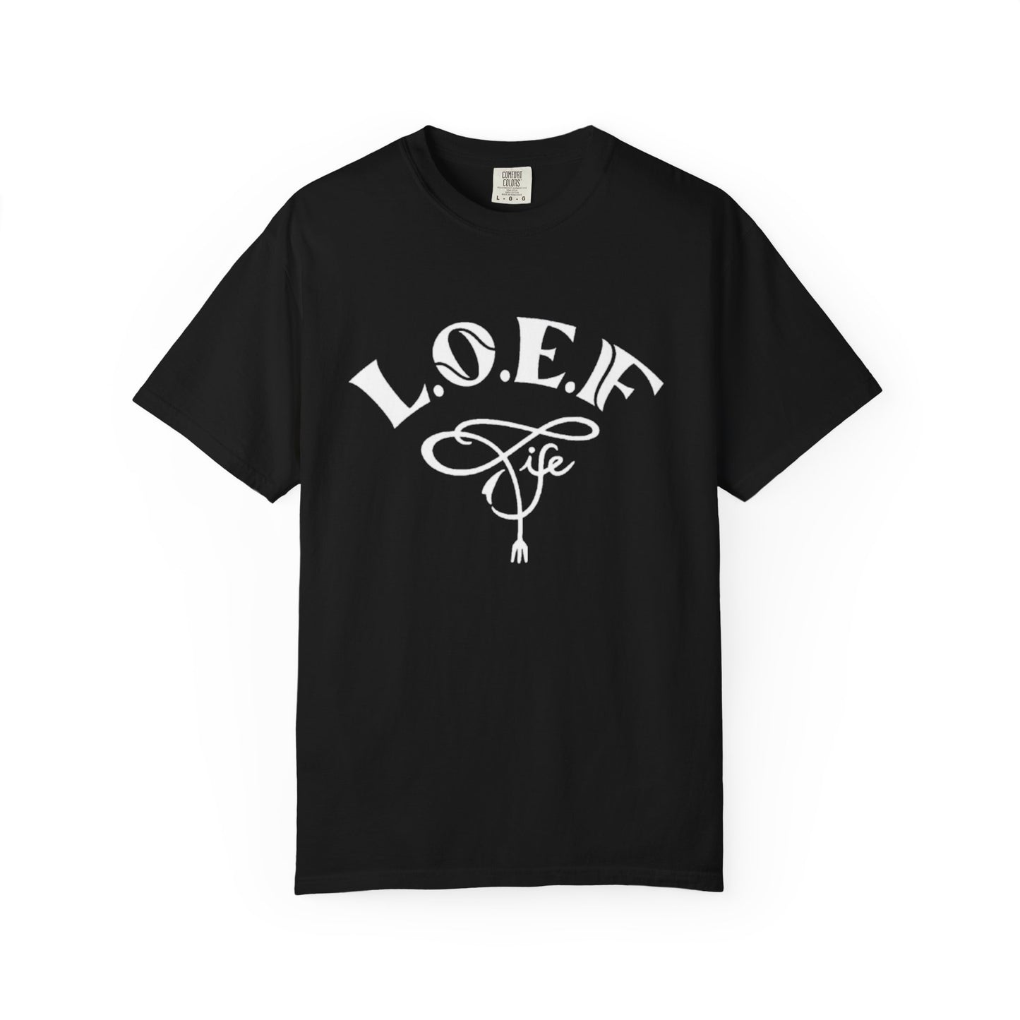 L.O.E.F Life Unisex Tee Shirt (White)