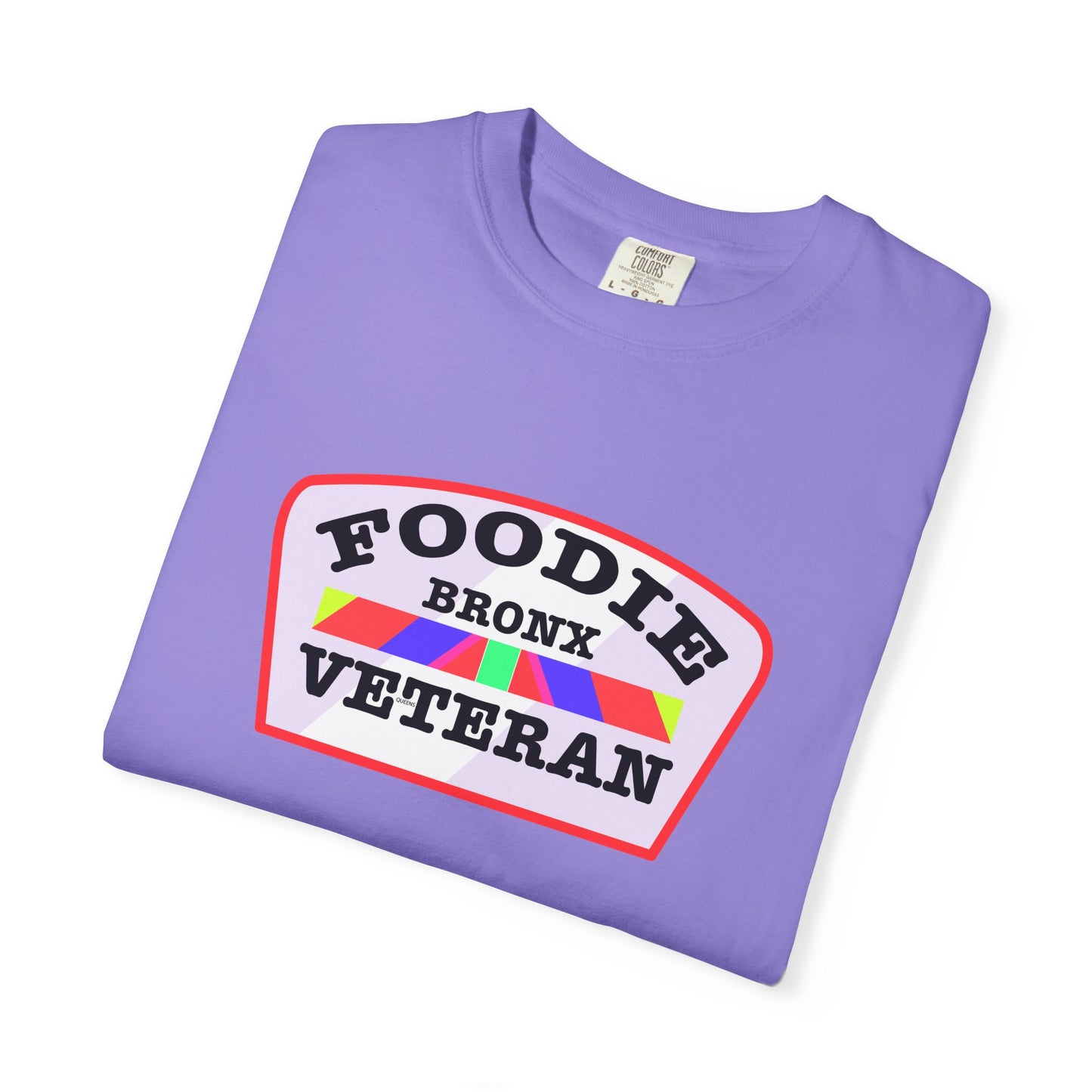 L.O.E.F Foodie Veteran Bronx Unisex Tee Shirt (Soft Pink)