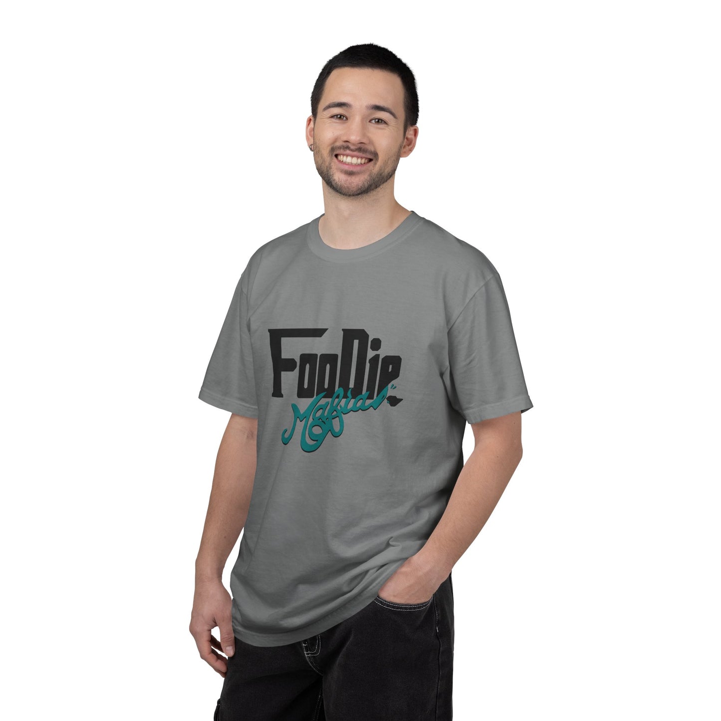L.O.E.F Foodie Mafia Unisex Tee shirt (Teal)