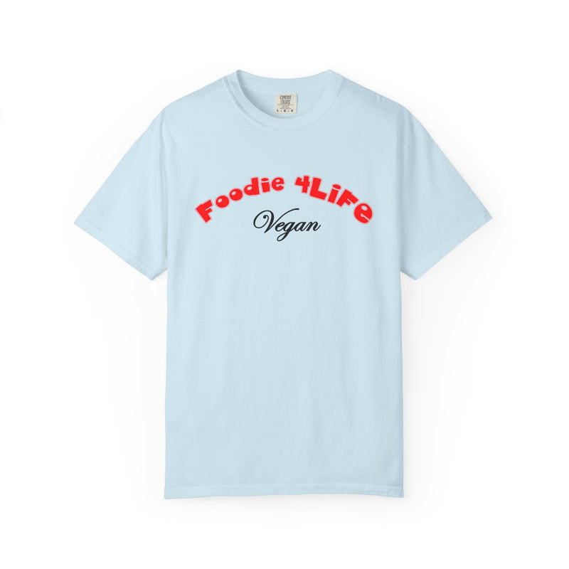 L.O.E.F Foodie 4Life Vegan Unisex Tee Shirt (Fiery Red)