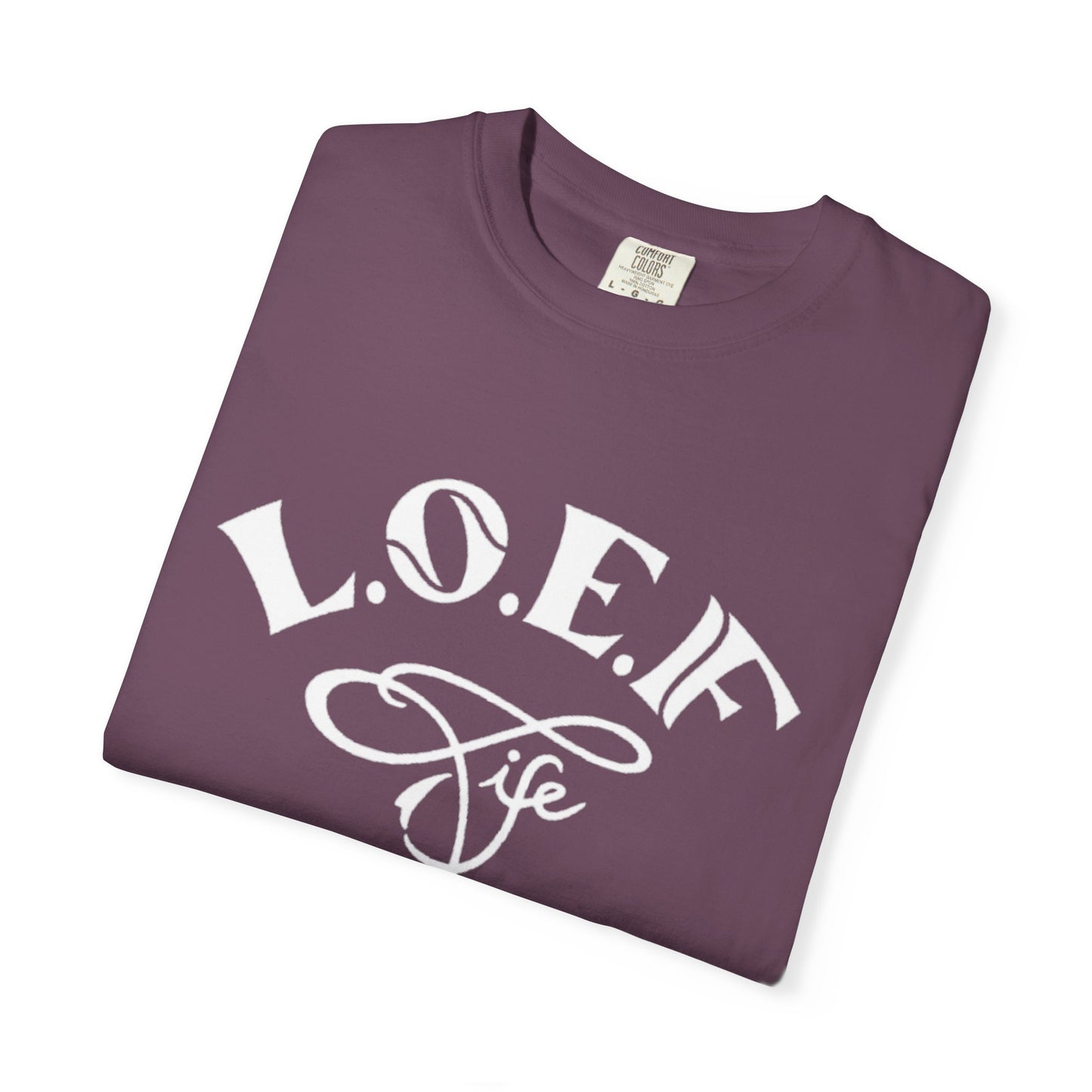 L.O.E.F Life Unisex Tee Shirt (White)