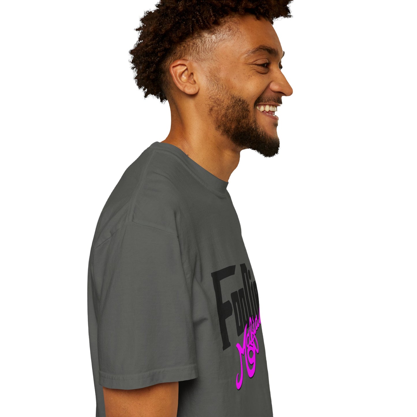 L.O.E.F Foodie Mafia Unisex Tee Shirt (Bright Purple)