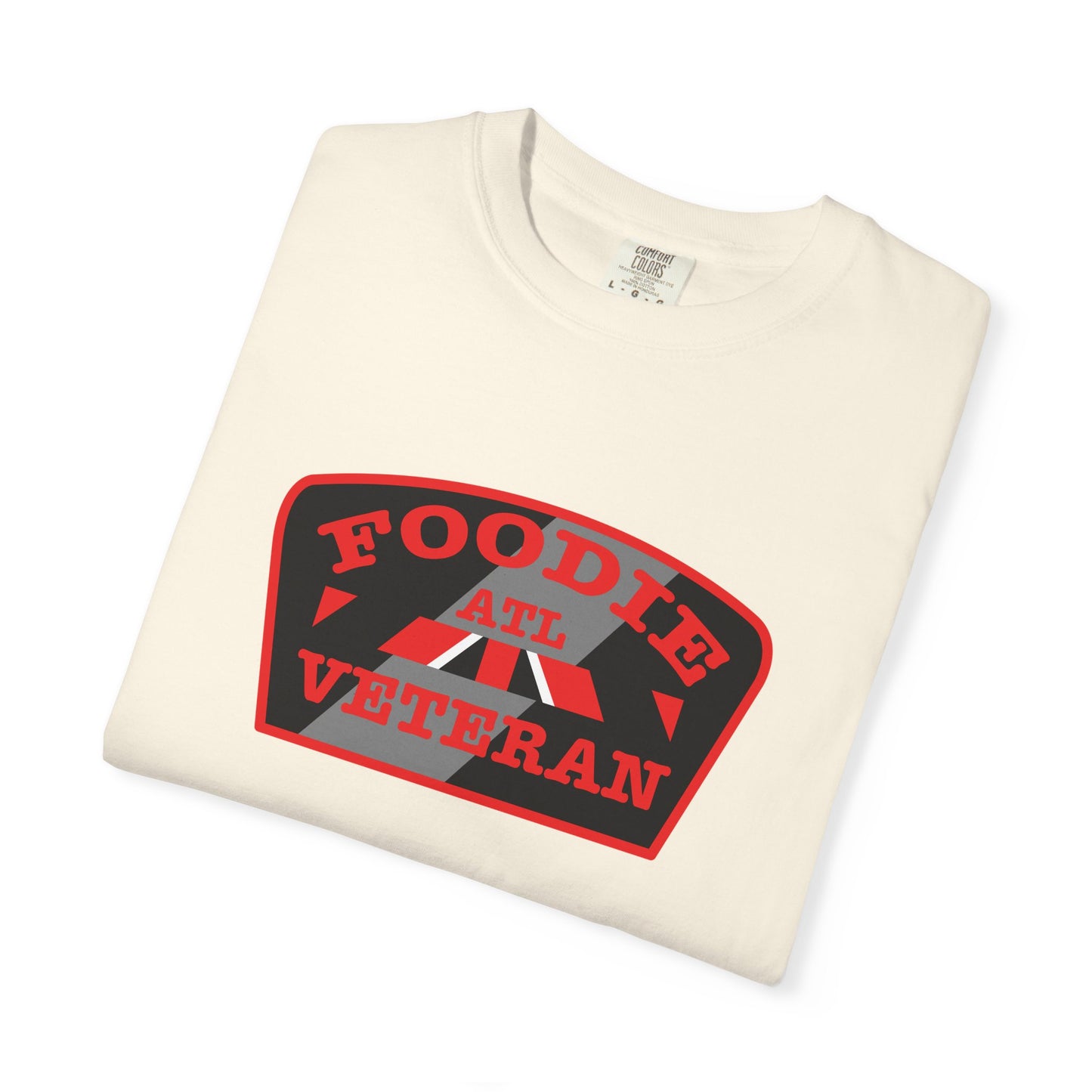 L.O.E.F Foodie Veteran ATL Unisex Tee Shirt (Red)