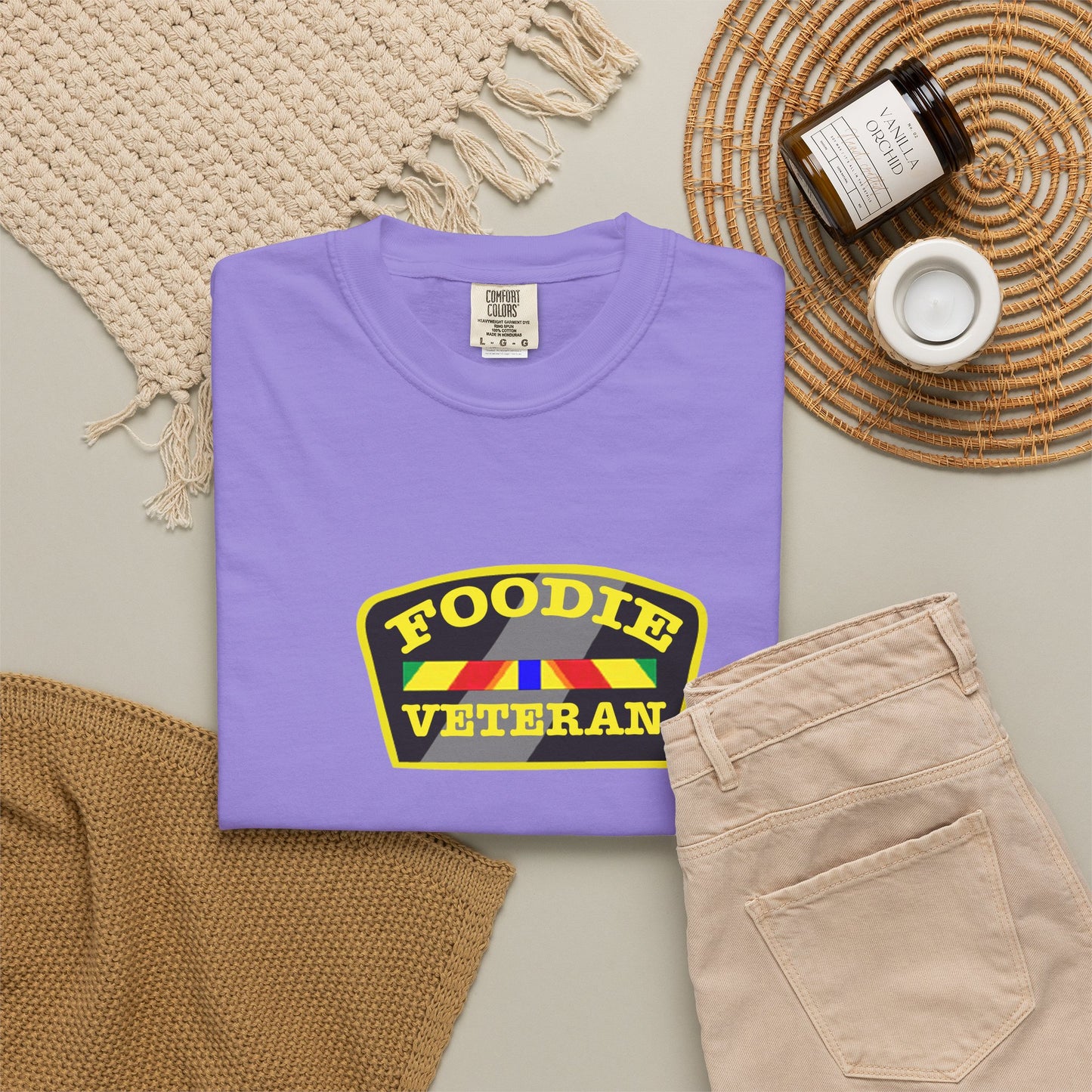 L.O.E.F Foodie Veteran Tee Shirt