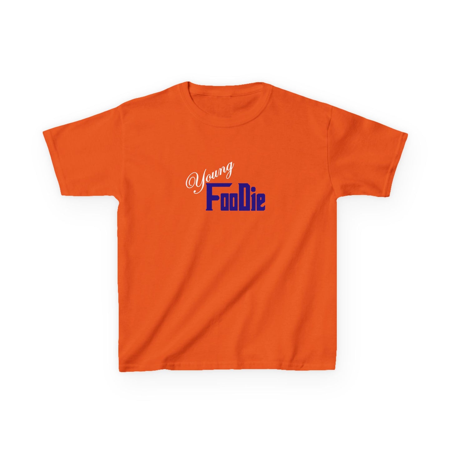 L.O.E.F White Young Foodie Kids Tee Shirt (Dark Blue)