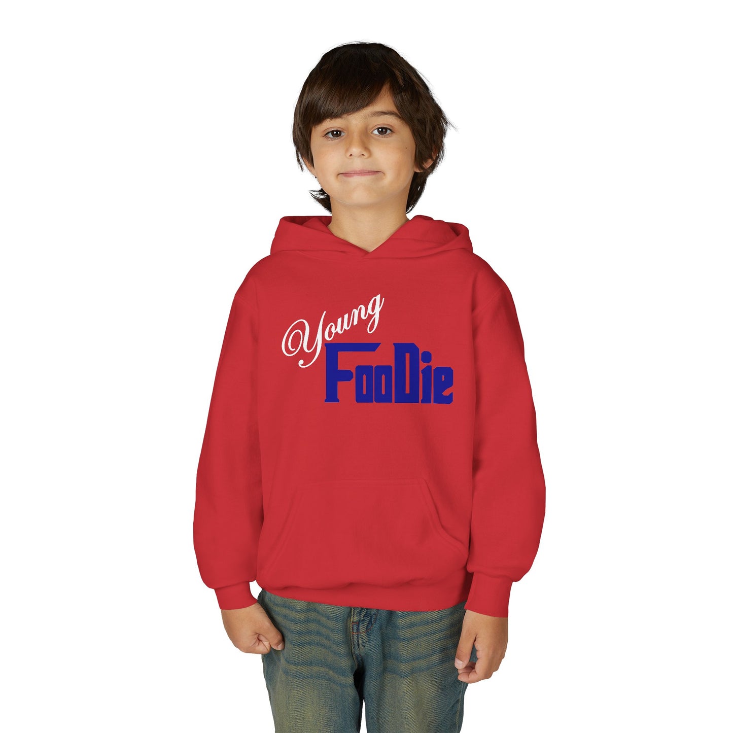 L.O.E.F Young Foodie Youth Hooded Sweatshirt (Dark Blue)