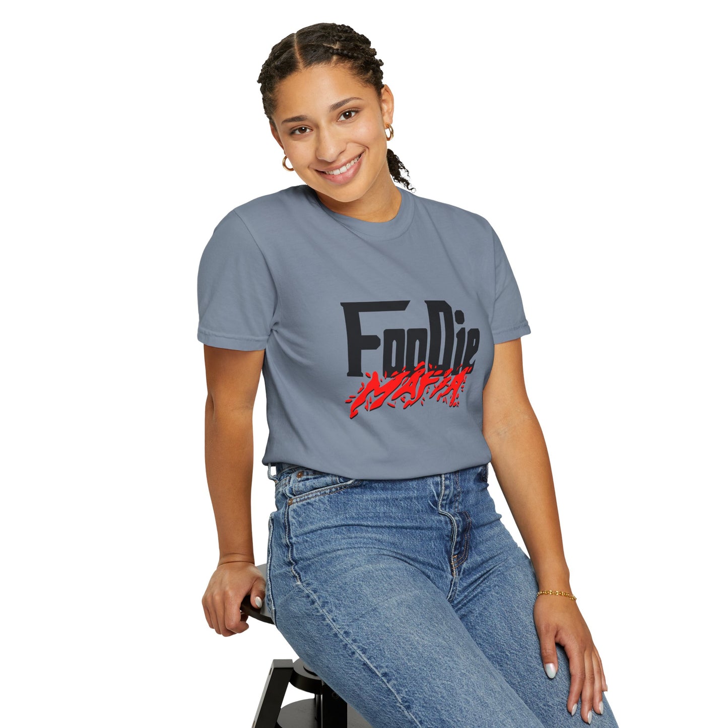 L.O.E.F Foodie Mafia Unisex Tee Shirt (Red)