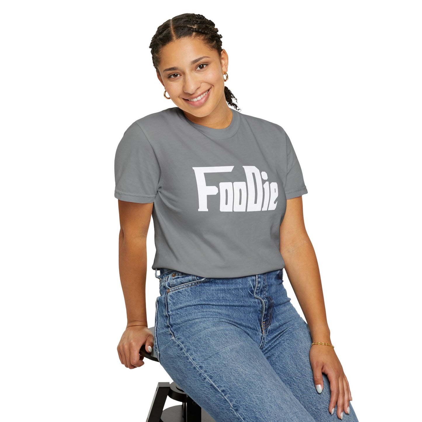 L.O.E.F Foodie Unisex Tee Shirt (White)