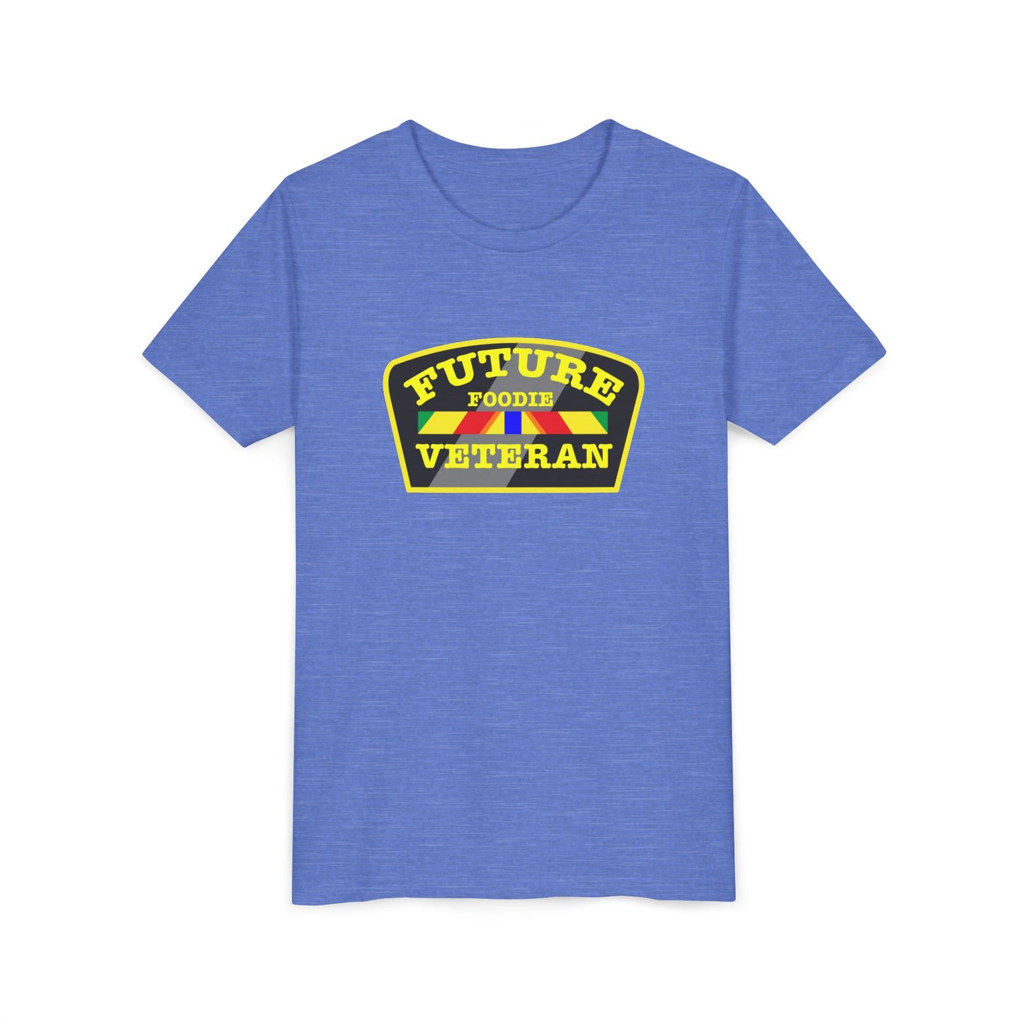 L.O.E.F Future Foodie Veteran Kids Tee Shirt (Yellow)