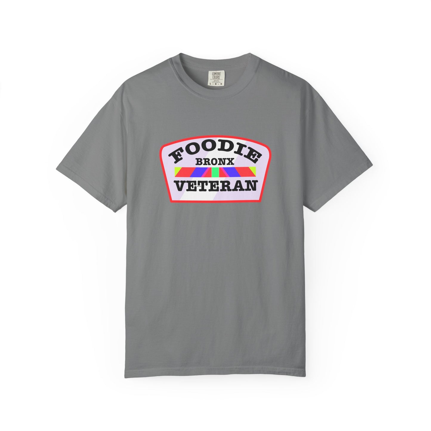 L.O.E.F Foodie Veteran Bronx Unisex Tee Shirt (Soft Pink)