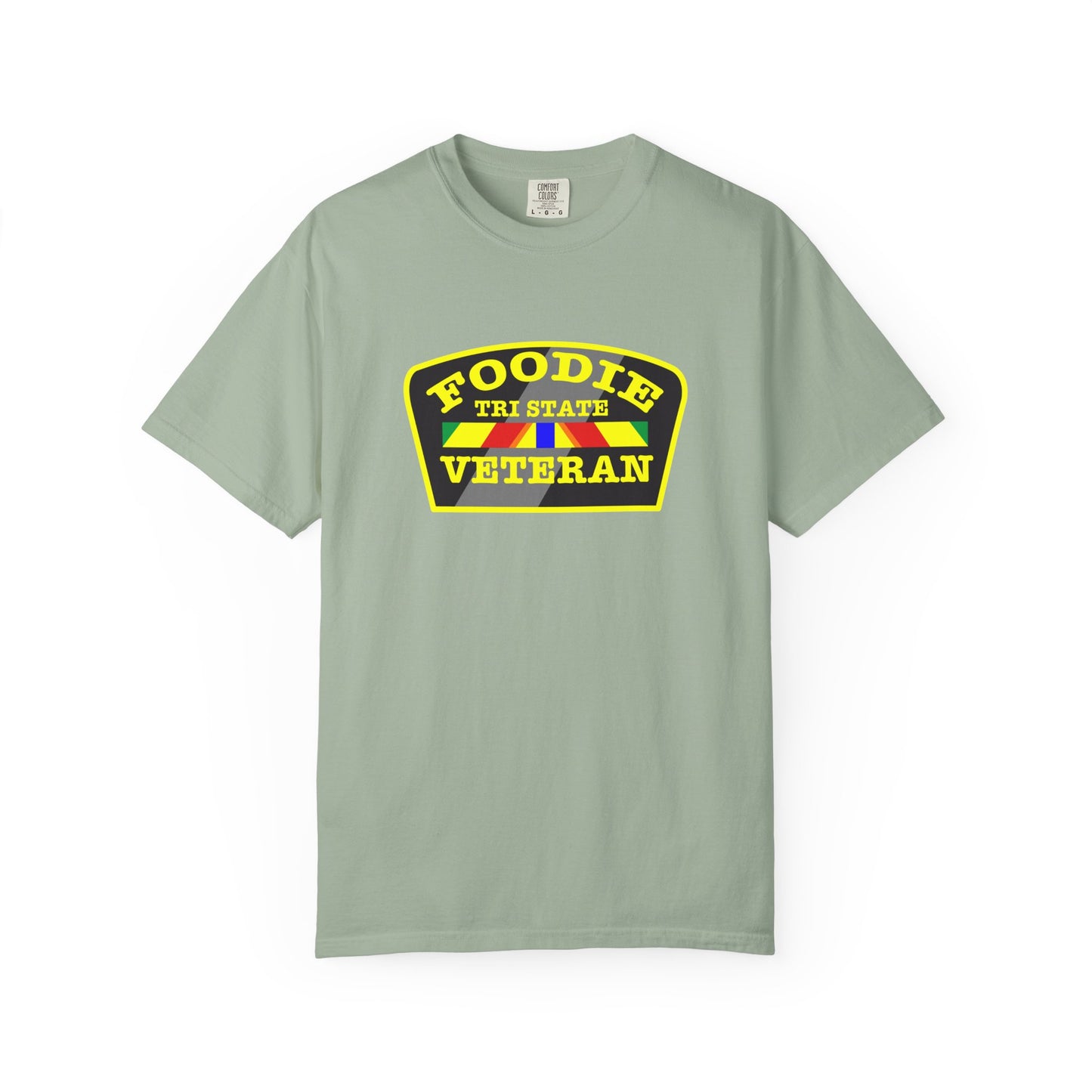 L.O.E.F Foodie Veteran TRI STATE Unisex Tee Shirt (Yellow)
