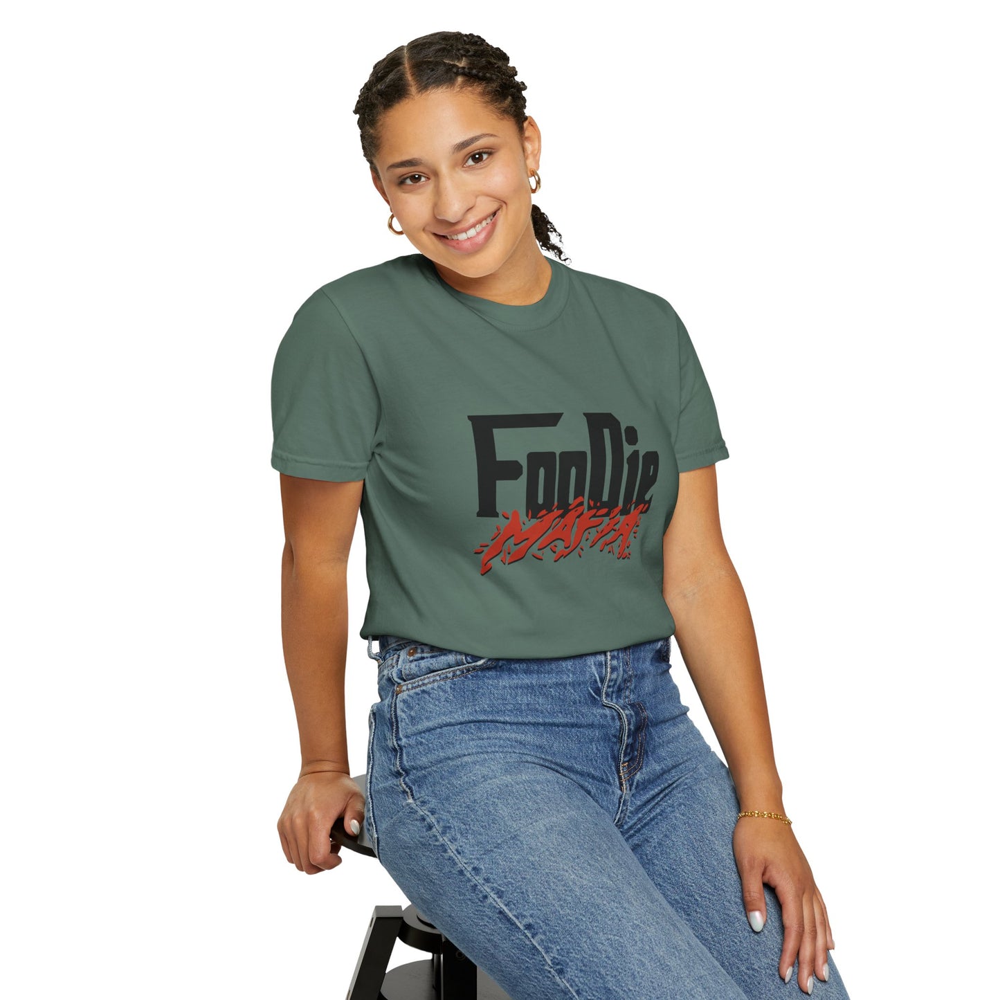 L.O.E.F Foodie Mafia Unisex Tee Shirt (Blood Orange)