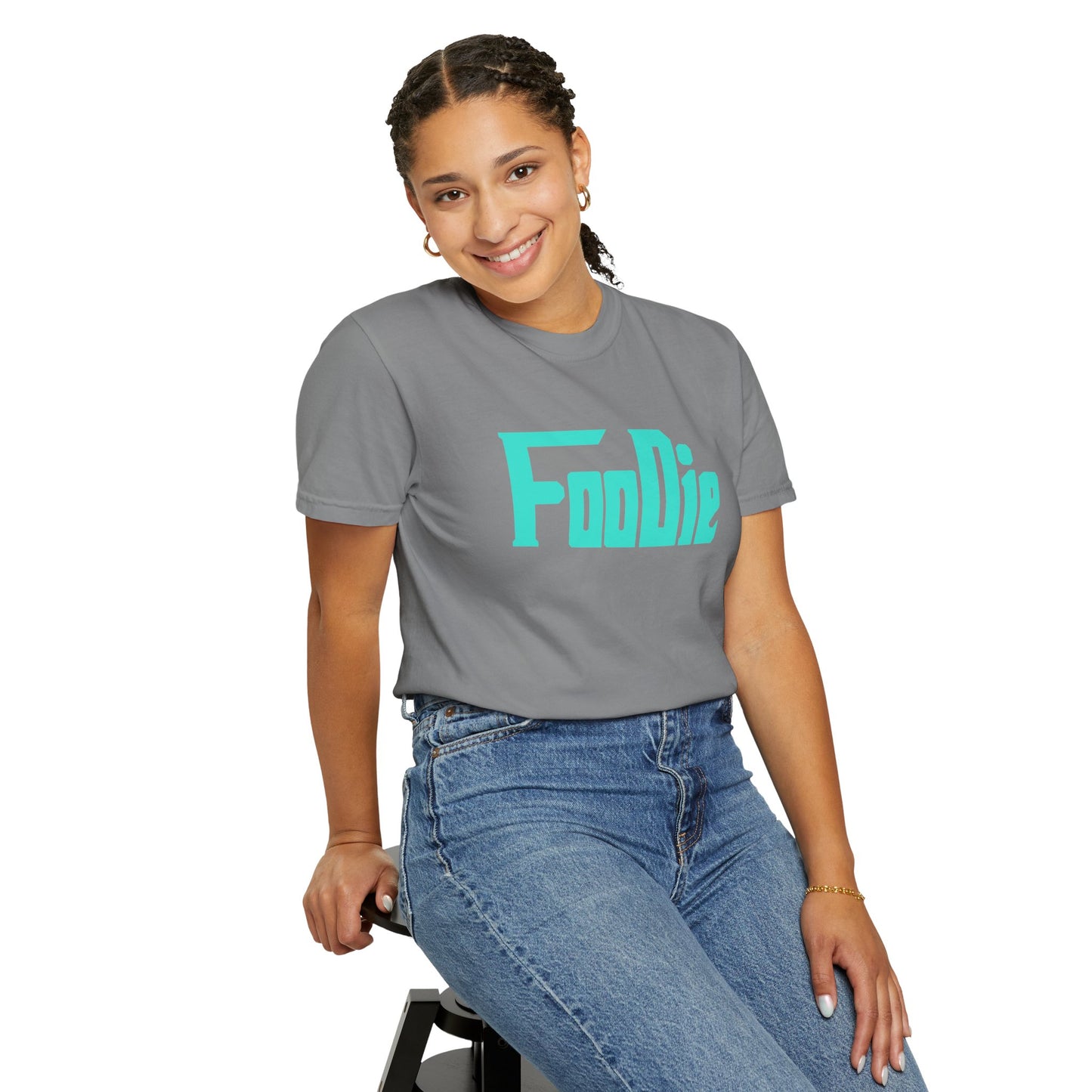 L.O.E.F Foodie Unisex Tee Shirt (Turquoise)