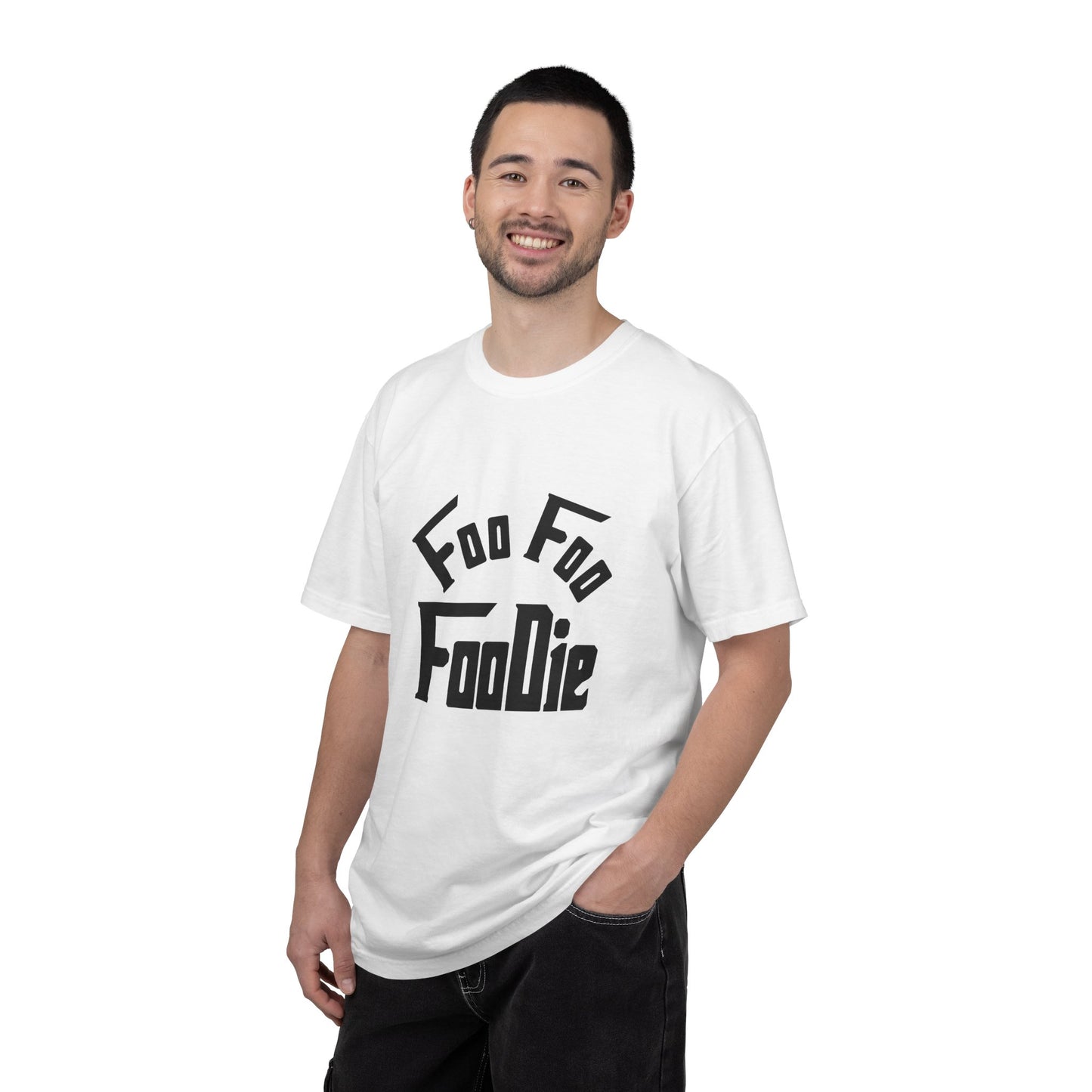L.O.E.F FOO FOO FOODIE Unisex Tee shirt(Black)