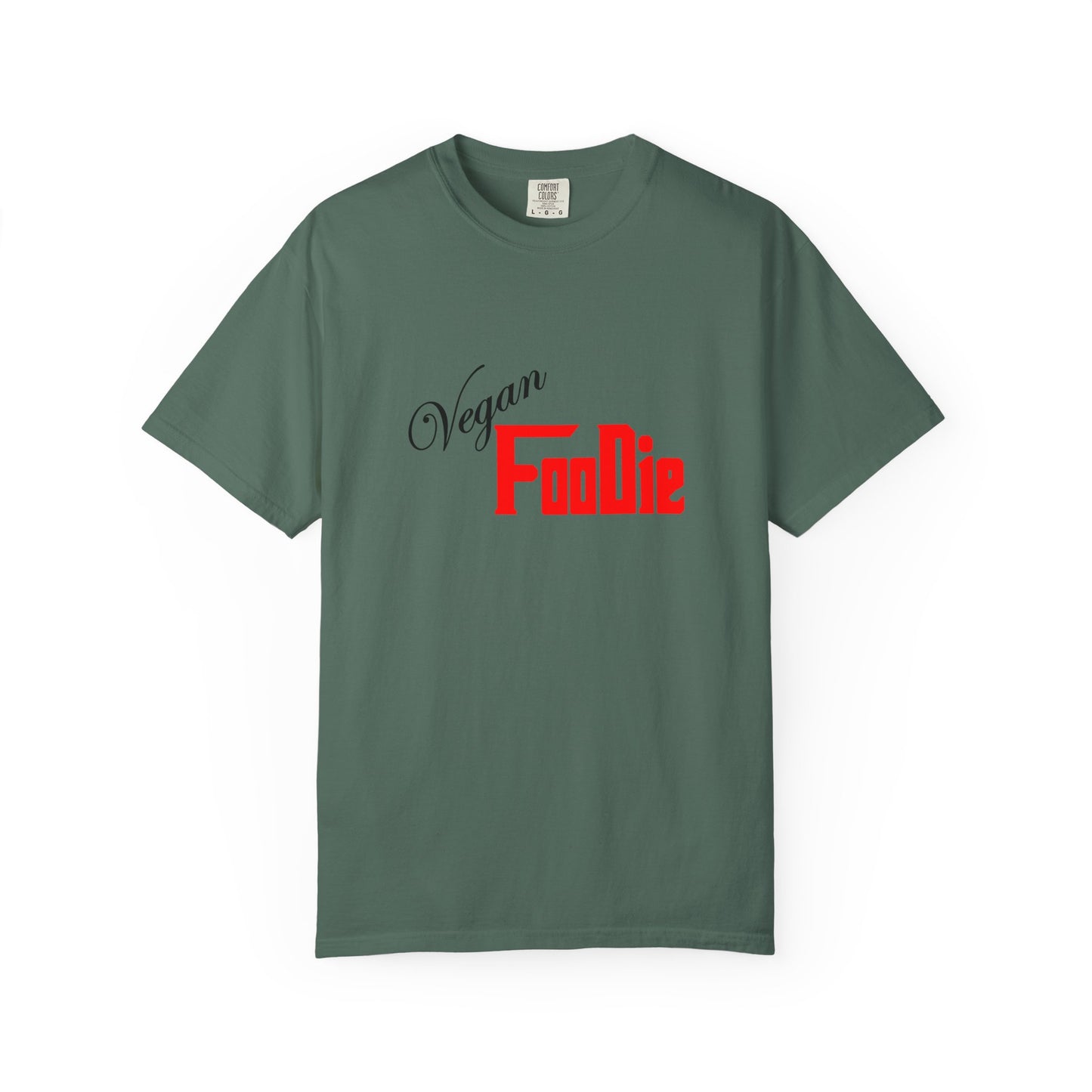 L.O.E.F Unisex Vegan Foodie Tee Shirt (Fiery Red)
