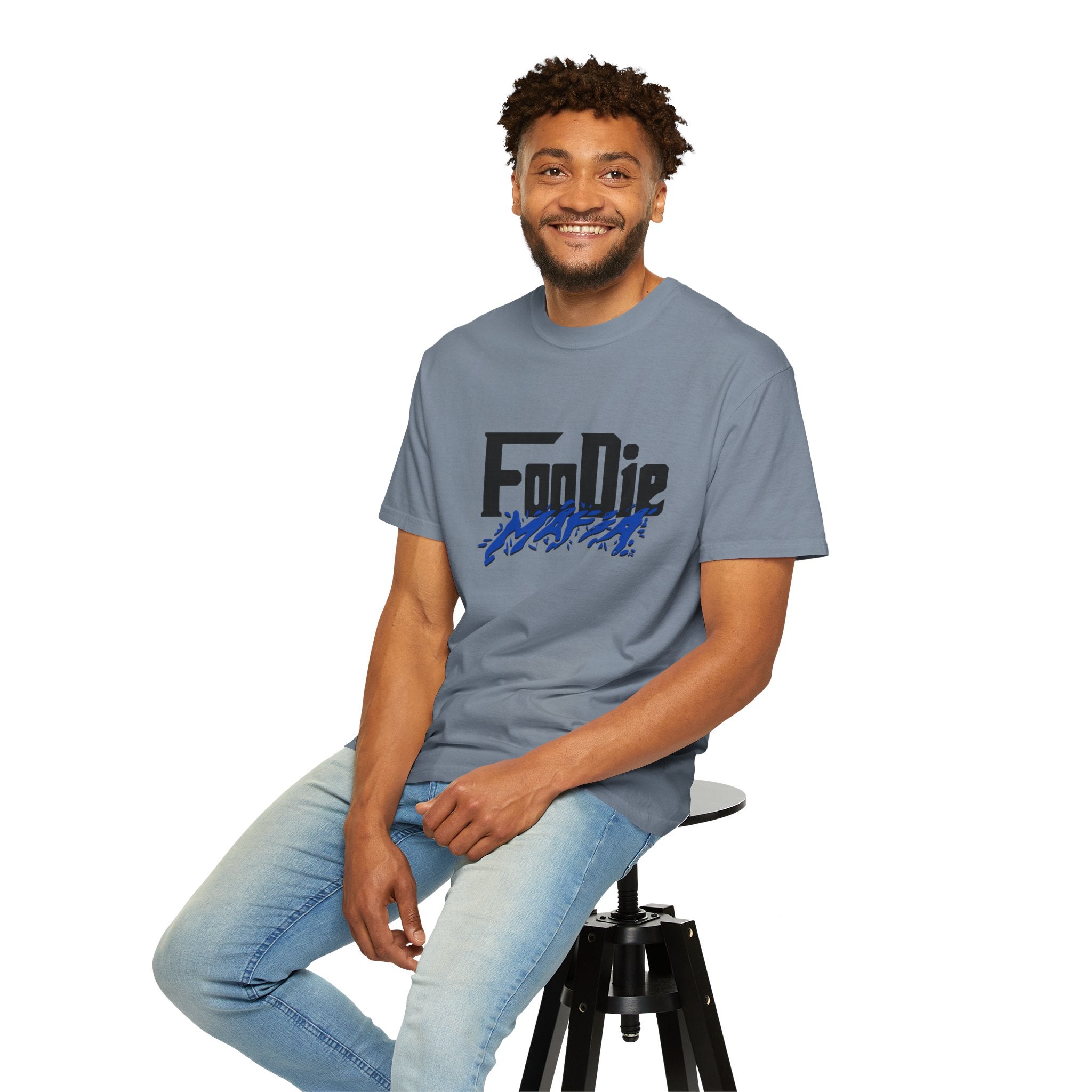 L.O.E.F Foodie Mafia Tee Shirt (Cobalt Blue)
