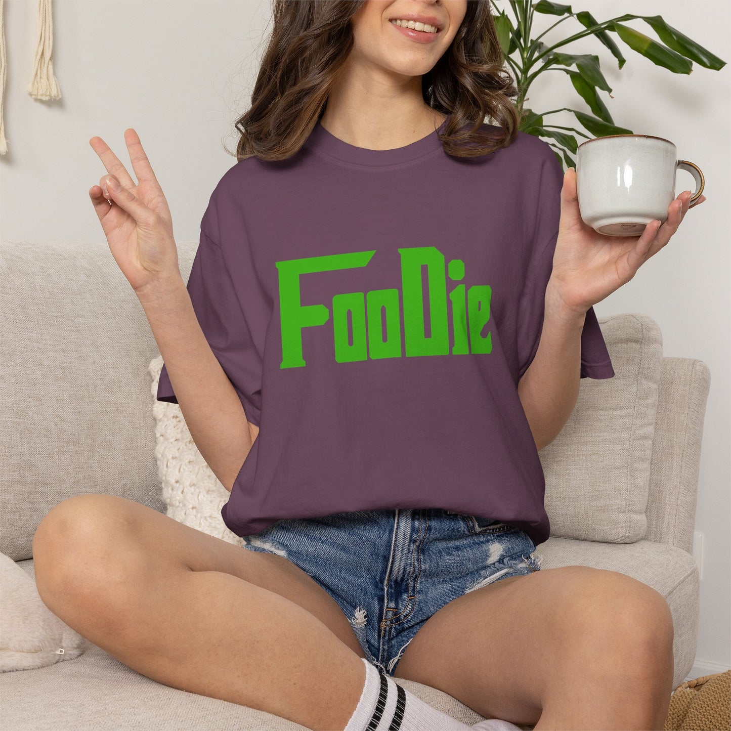 L.O.E.F Foodie Unisex Tee Shirt (Kelly Green)
