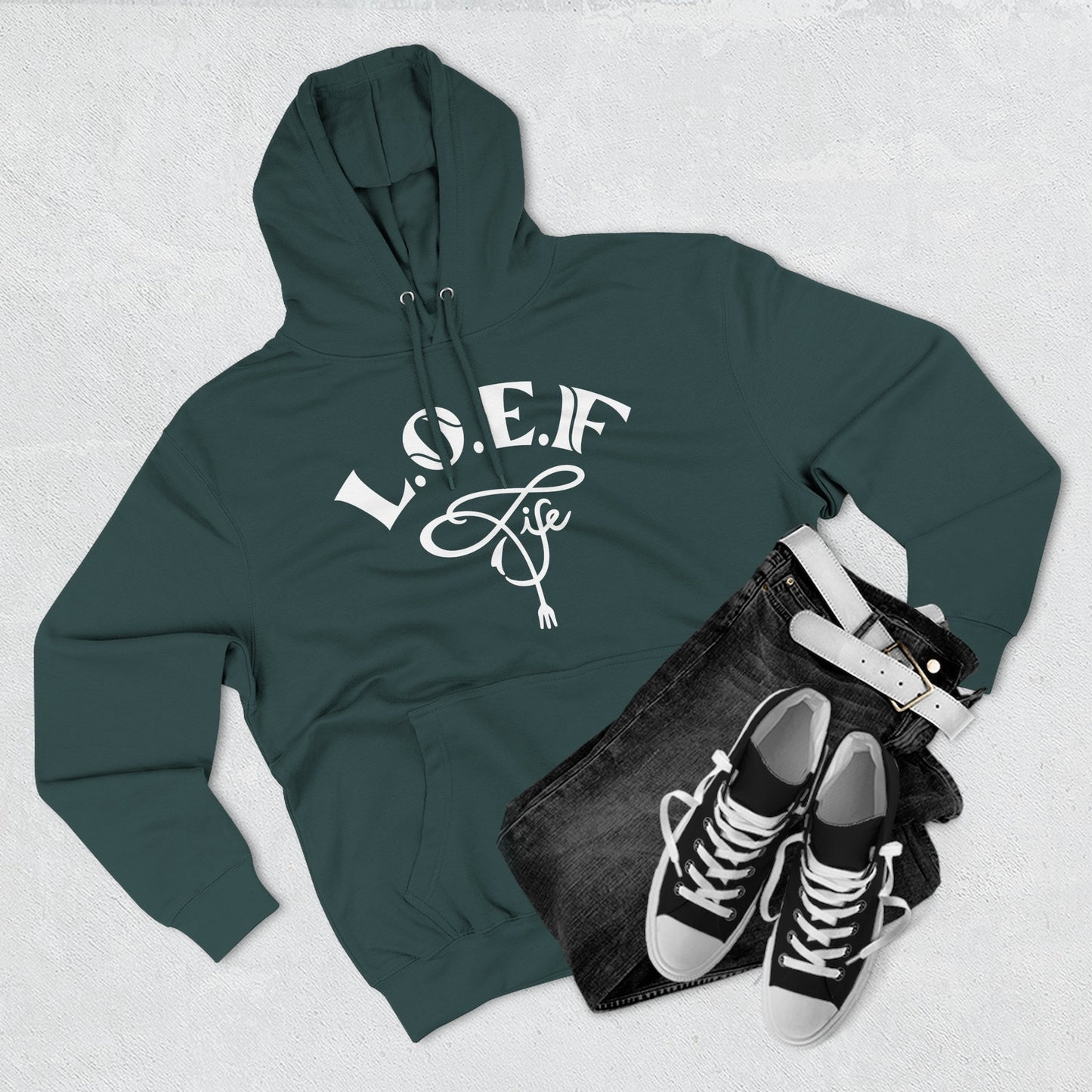 L.O.E.F Jerk Chicken Mafia Hoodie