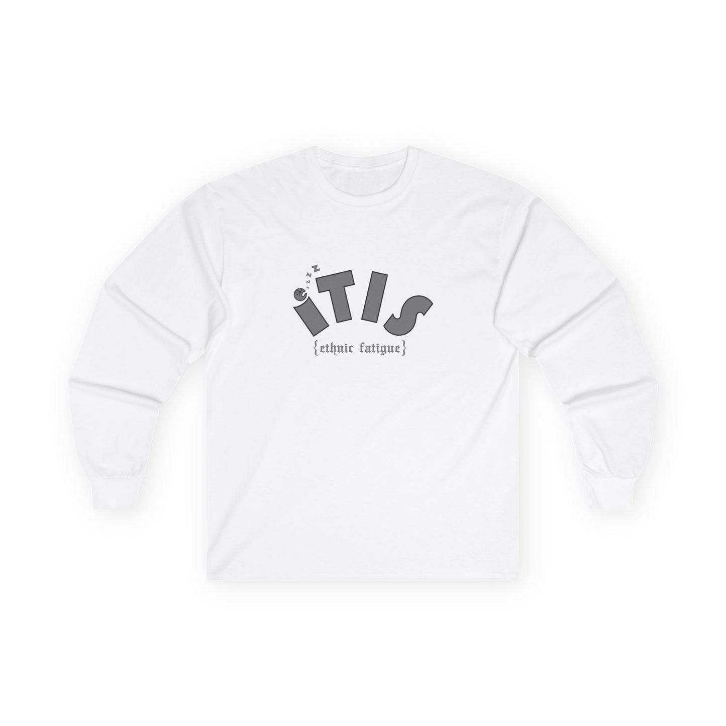 L.O.E.F ITIS Unisex Long Sleeve Tee (Gray)
