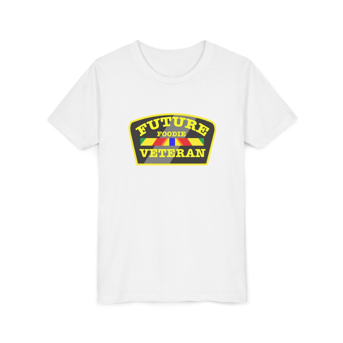 L.O.E.F Future Foodie Veteran Kids Tee Shirt (Yellow)