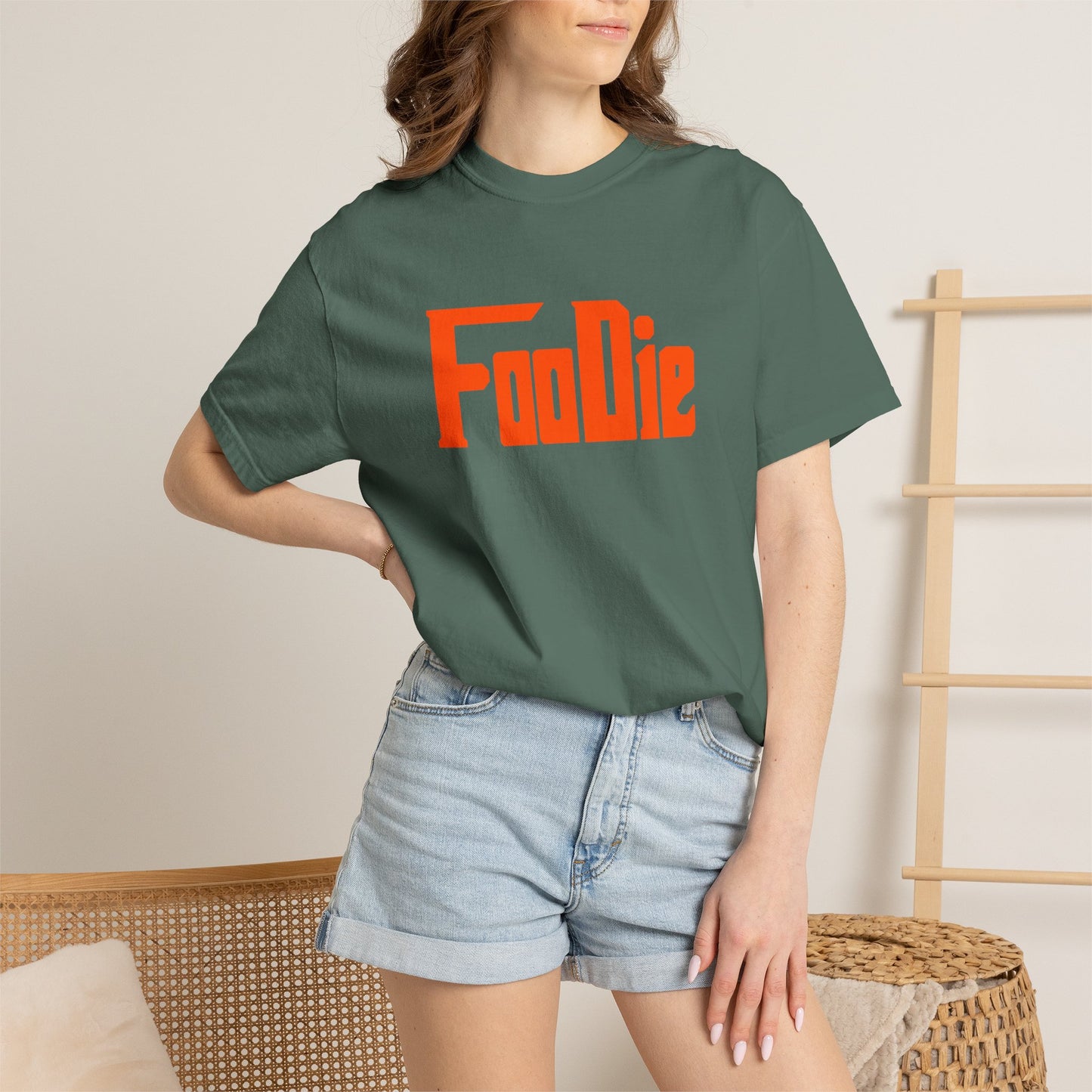 L.O.E.F Foodie Unisex Tee Shirt (Orange)
