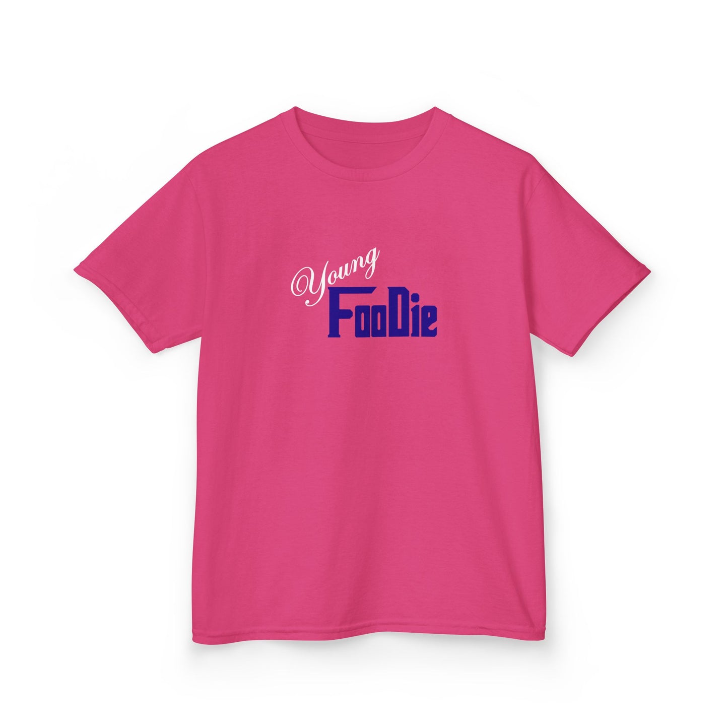 L.O.E.F White Young Foodie Kids Tee Shirt (Dark Blue)