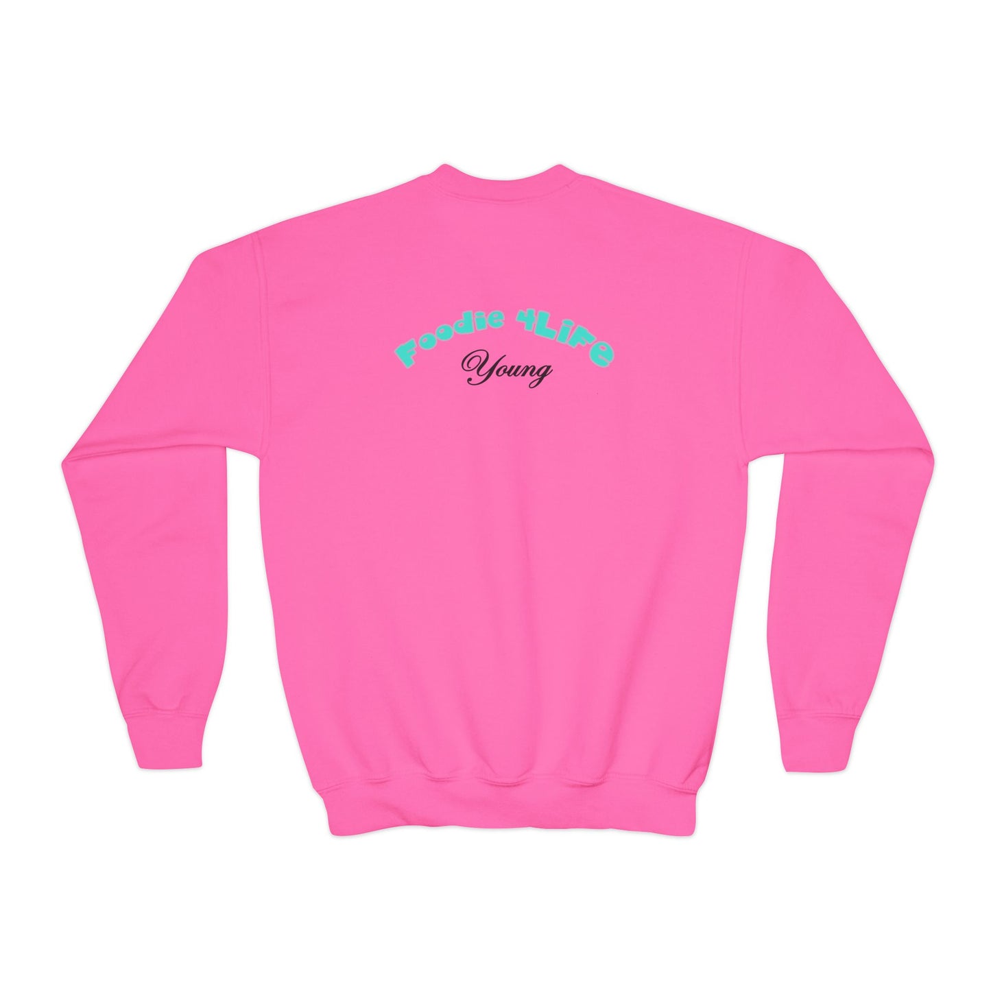 L.O.E.F Foodie 4Life Young Sweatshirt  (Sky Blue)