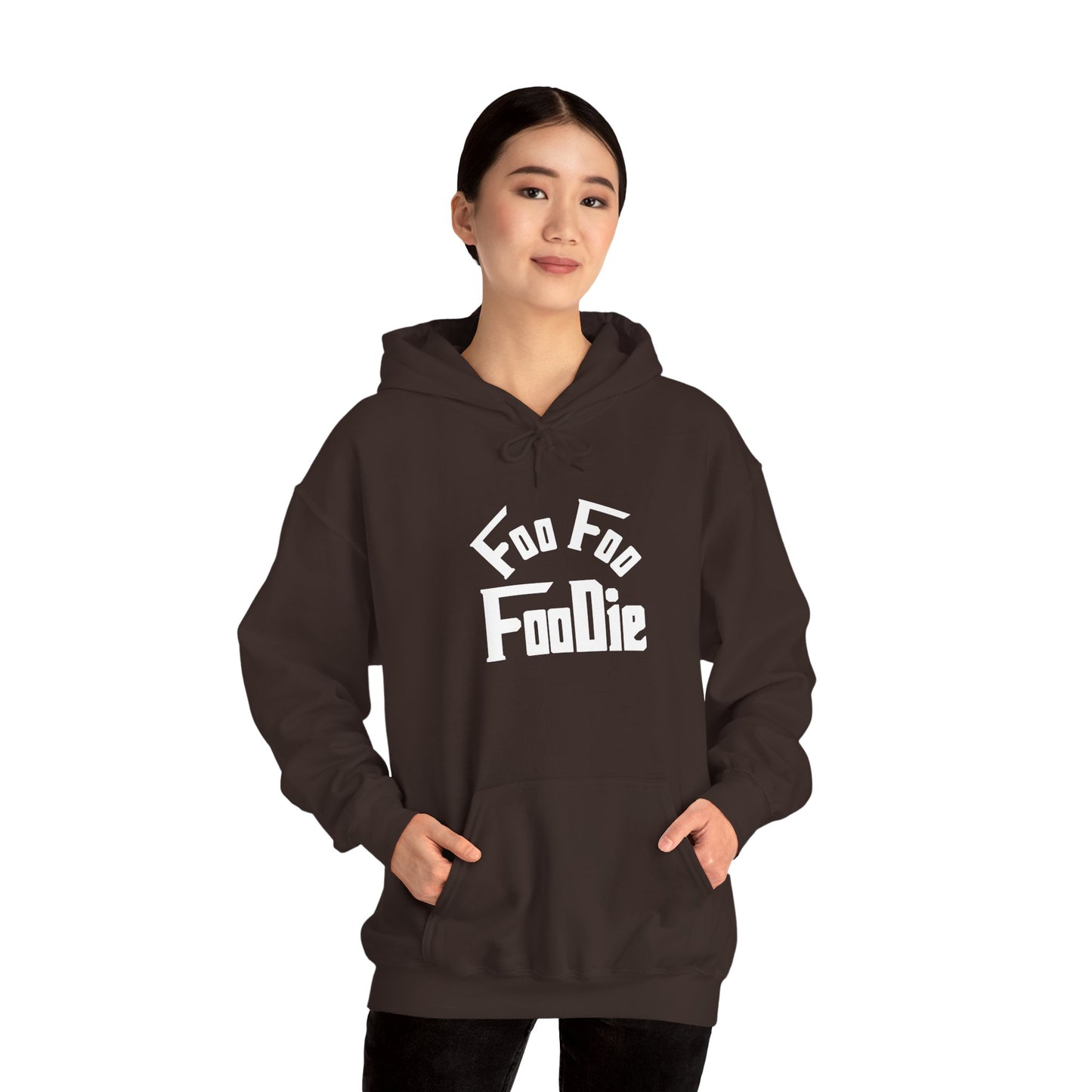 L.O.E.F Unisex Hooded Sweatshirt (White)
