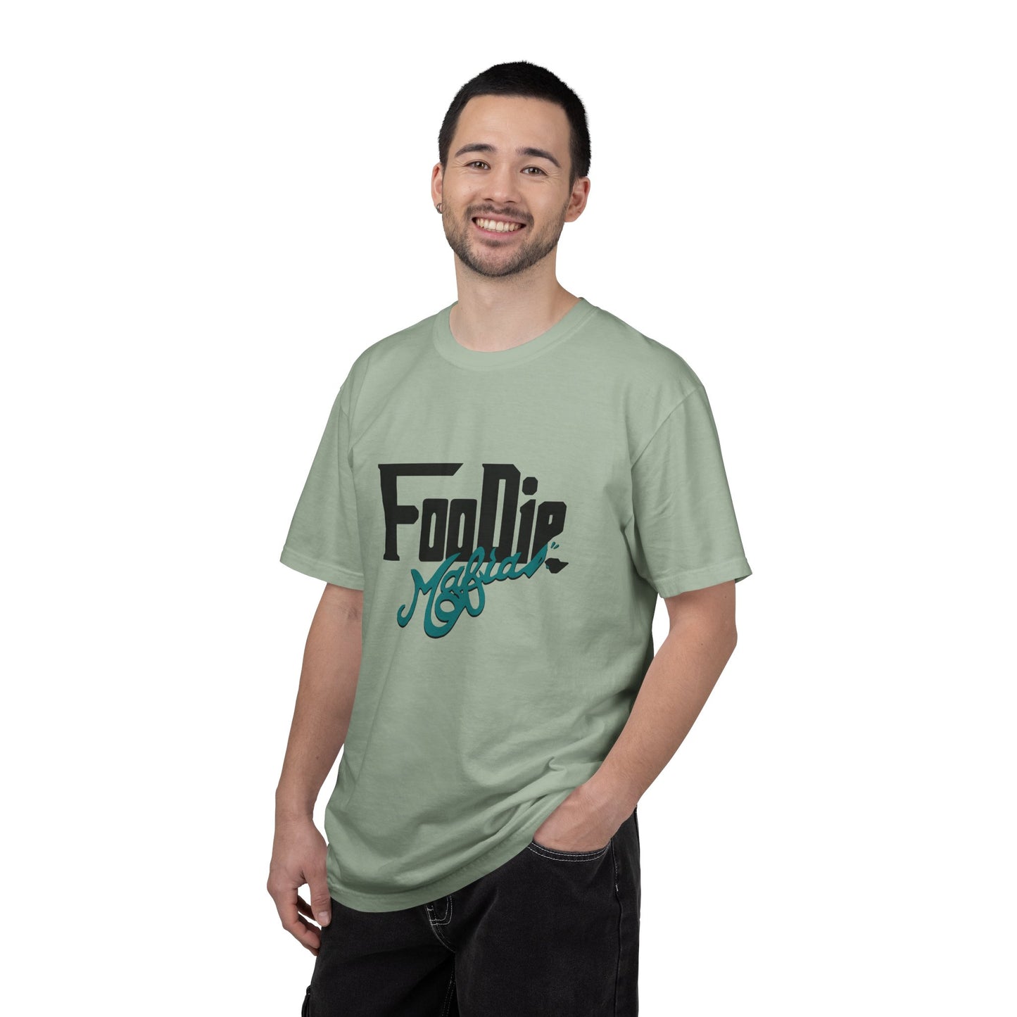 L.O.E.F Foodie Mafia Unisex Tee shirt (Teal)