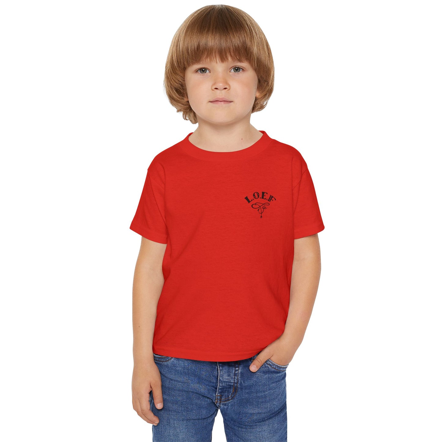 L.O.E.F Foodie 4Life Baby Tee Shirt (Sky Blue)