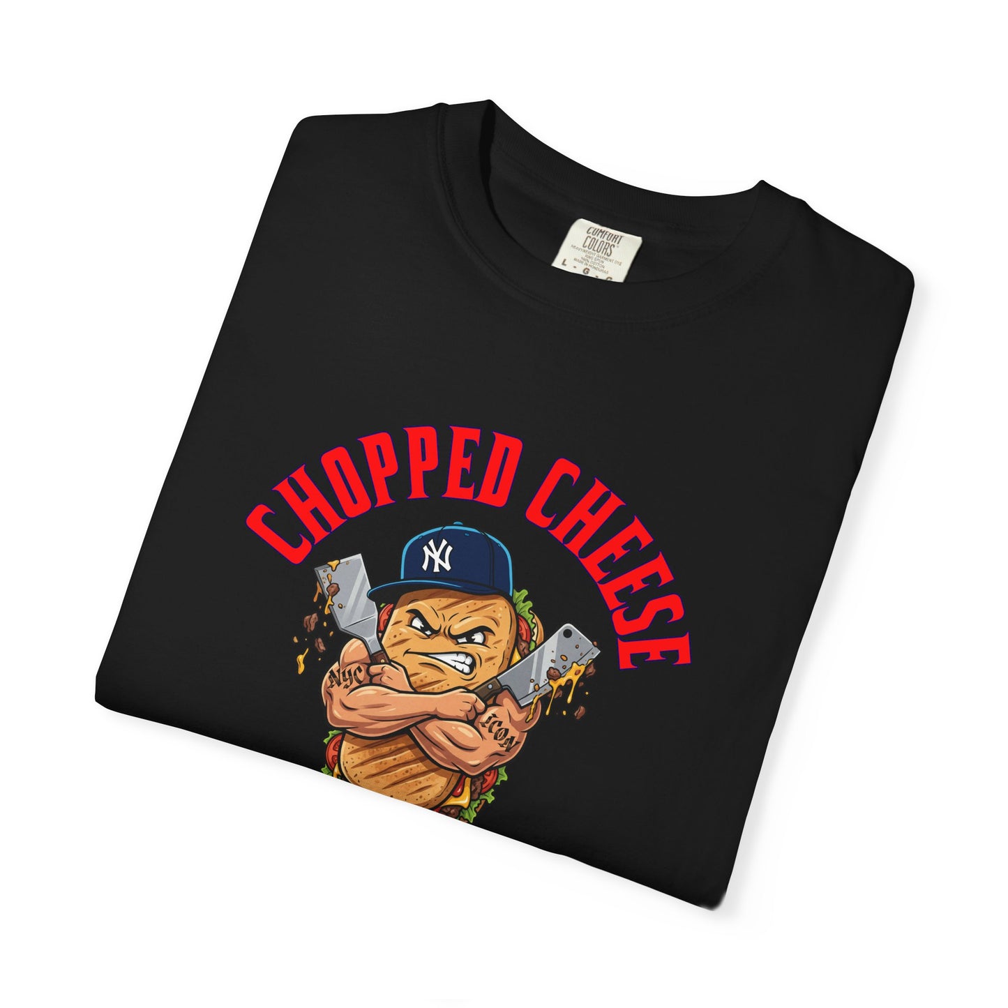 L.O.E.F Mafia Chopped Cheese Unisex Tee Shirt (Red)