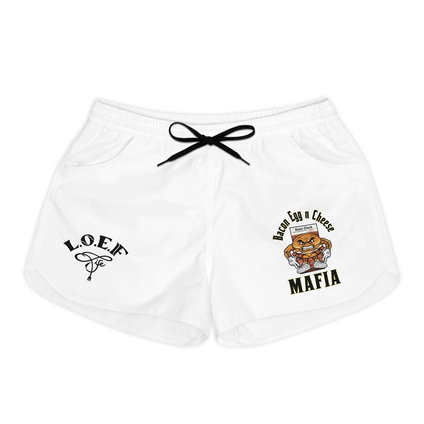 L.O.E.F Bacon Egg n Cheese Mafia Women Short