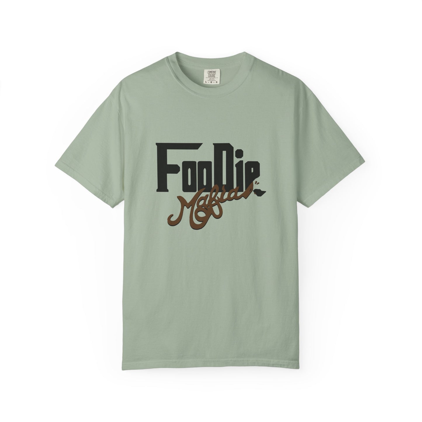 L.O.E.F Foodie Mafia Unisex Tee shirt (Dark Brown)