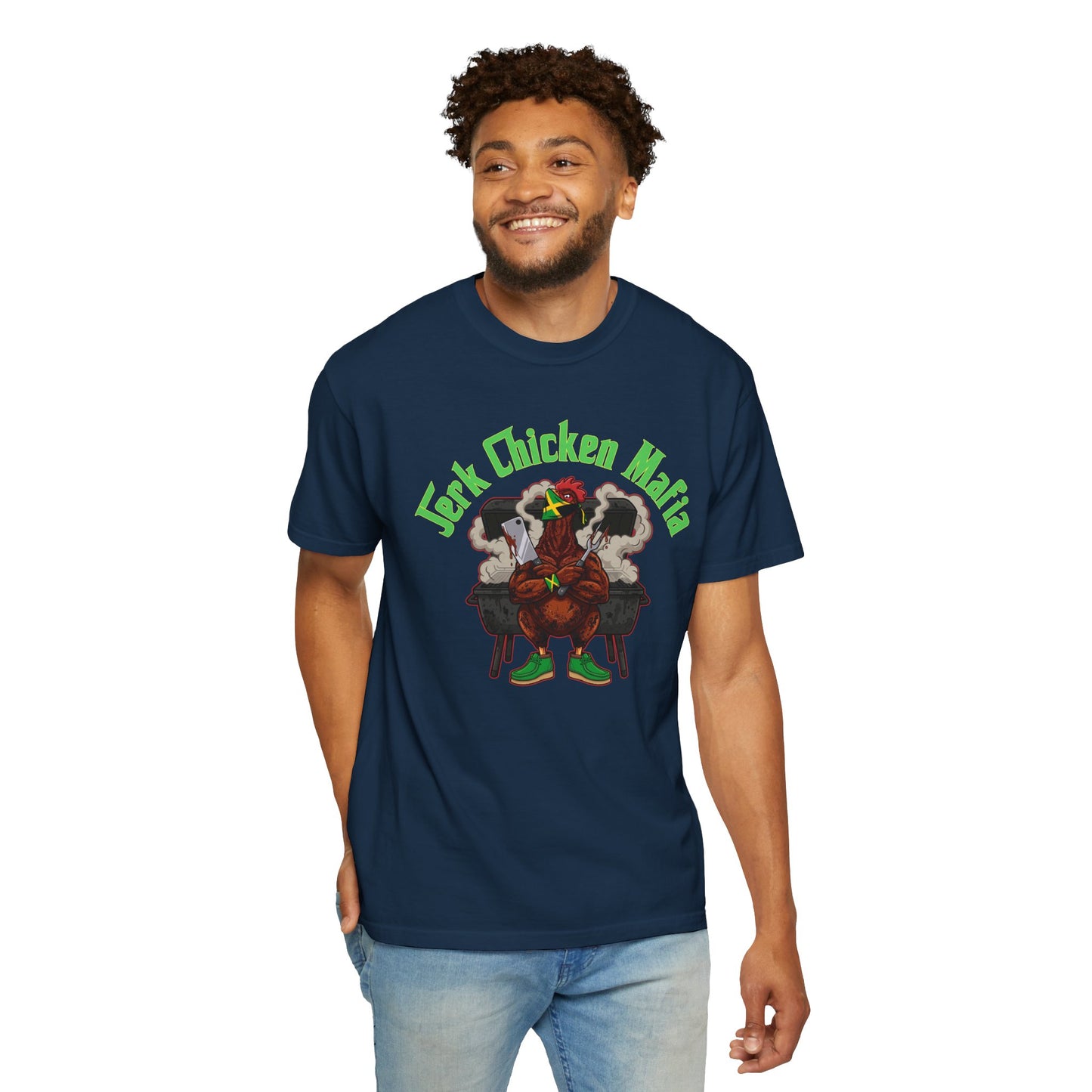 L.O.E.F Jerk Chicken Mafia Unisex Tee Shirt