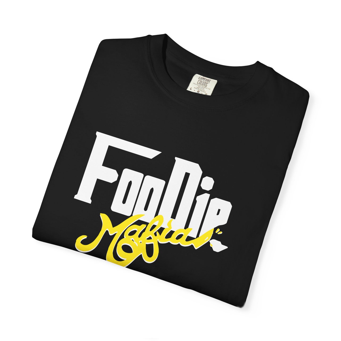 L.O.E.F Foodie Mafia Unisex Tee Shirt  (Yellow)