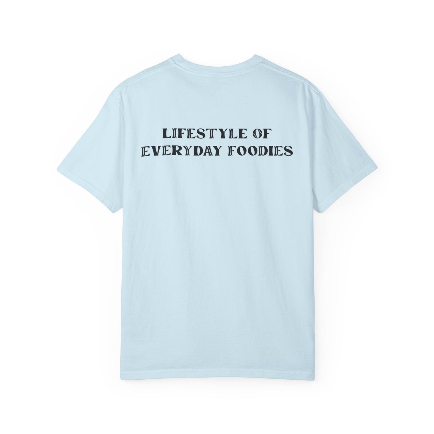 L.O.E.F LIFESTYLE OF EVERYDAY FOODIES Unisex Tee Shirt (Black)