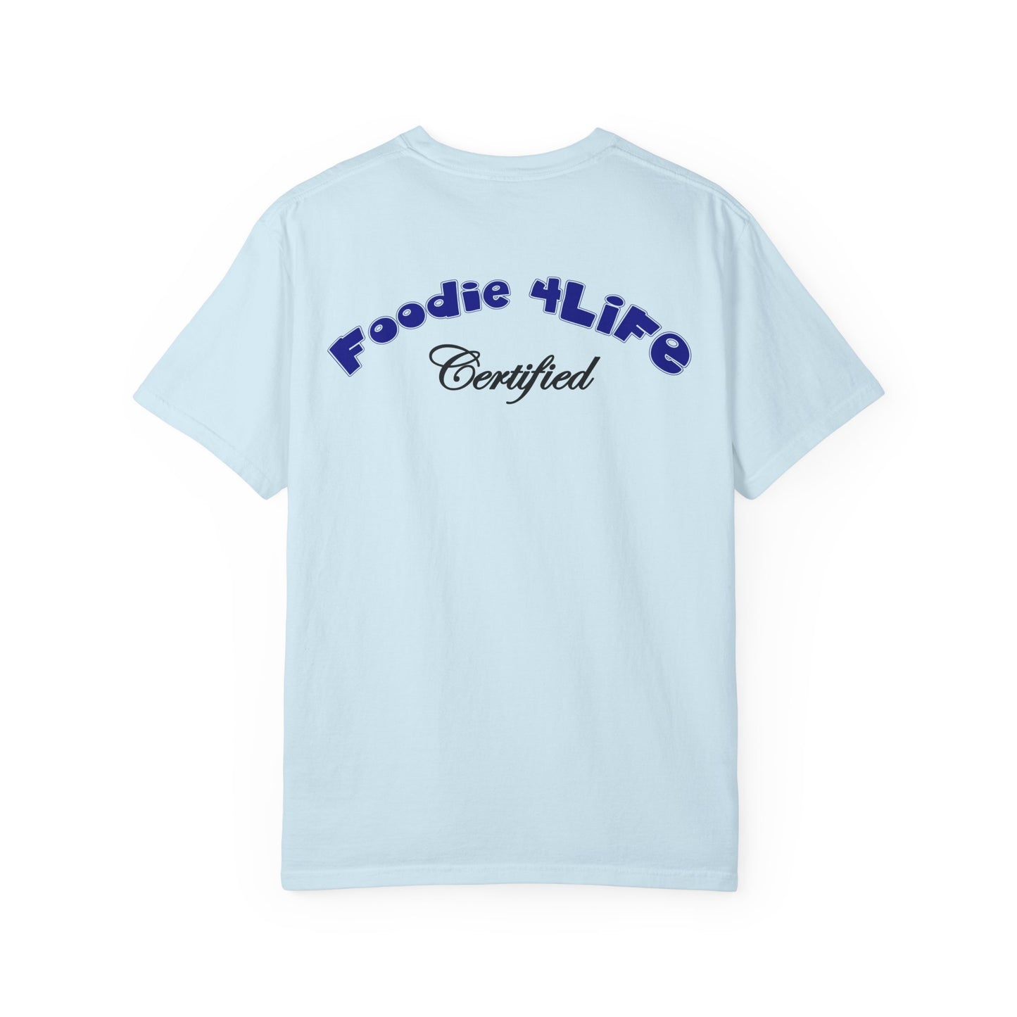 L.O.E.F Foodie 4Life Certified Unisex Tee Shirt (Dark Blue)
