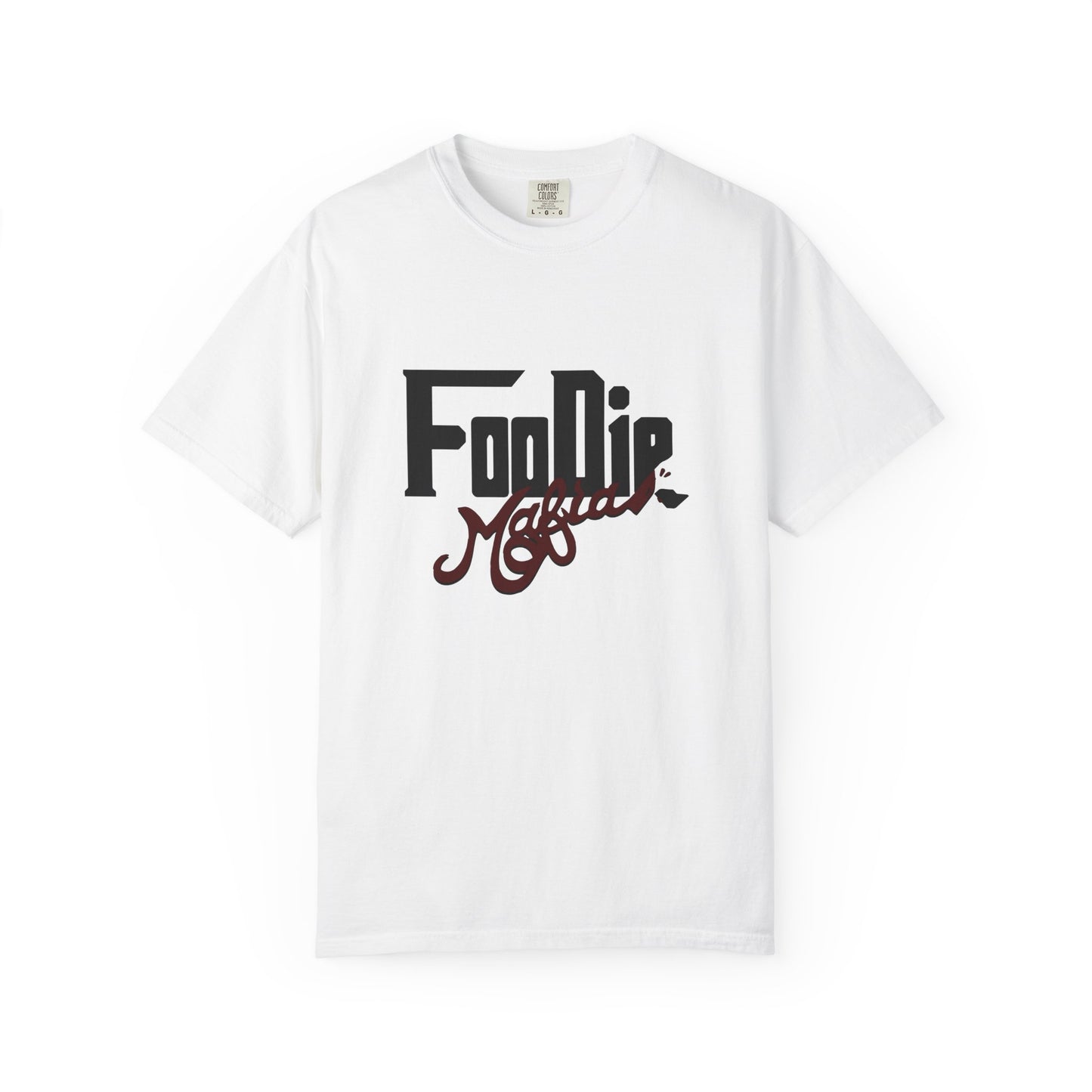 L.O.E.F Foodie Mafia Unisex Tee shirt (Maroon)