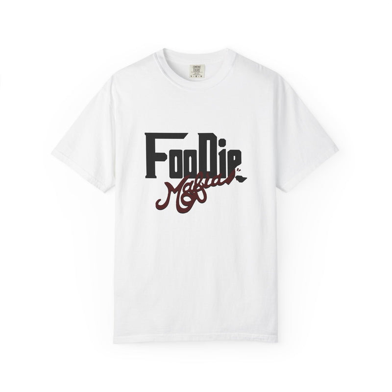 L.O.E.F Foodie Mafia Unisex Tee shirt (Maroon)