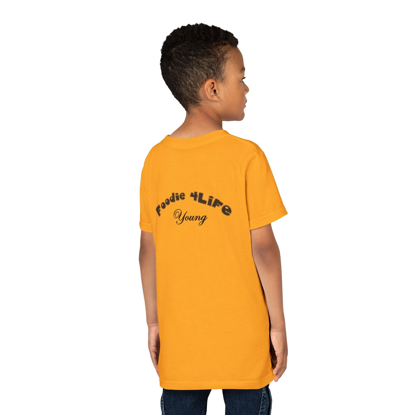 L.O.E.F Foodie 4Life Young Short Sleeve Tee (Black)