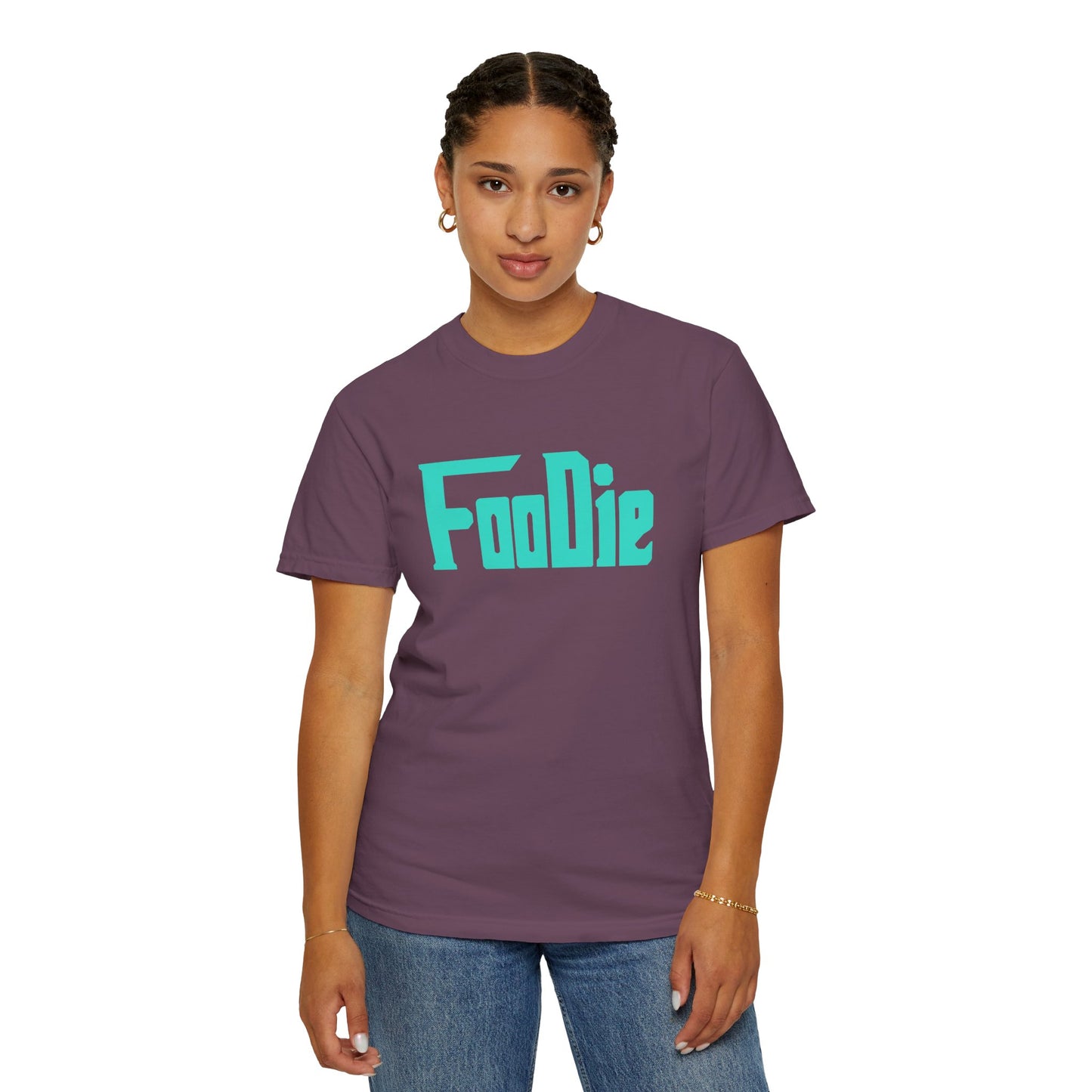 L.O.E.F Foodie Unisex Tee Shirt (Turquoise)