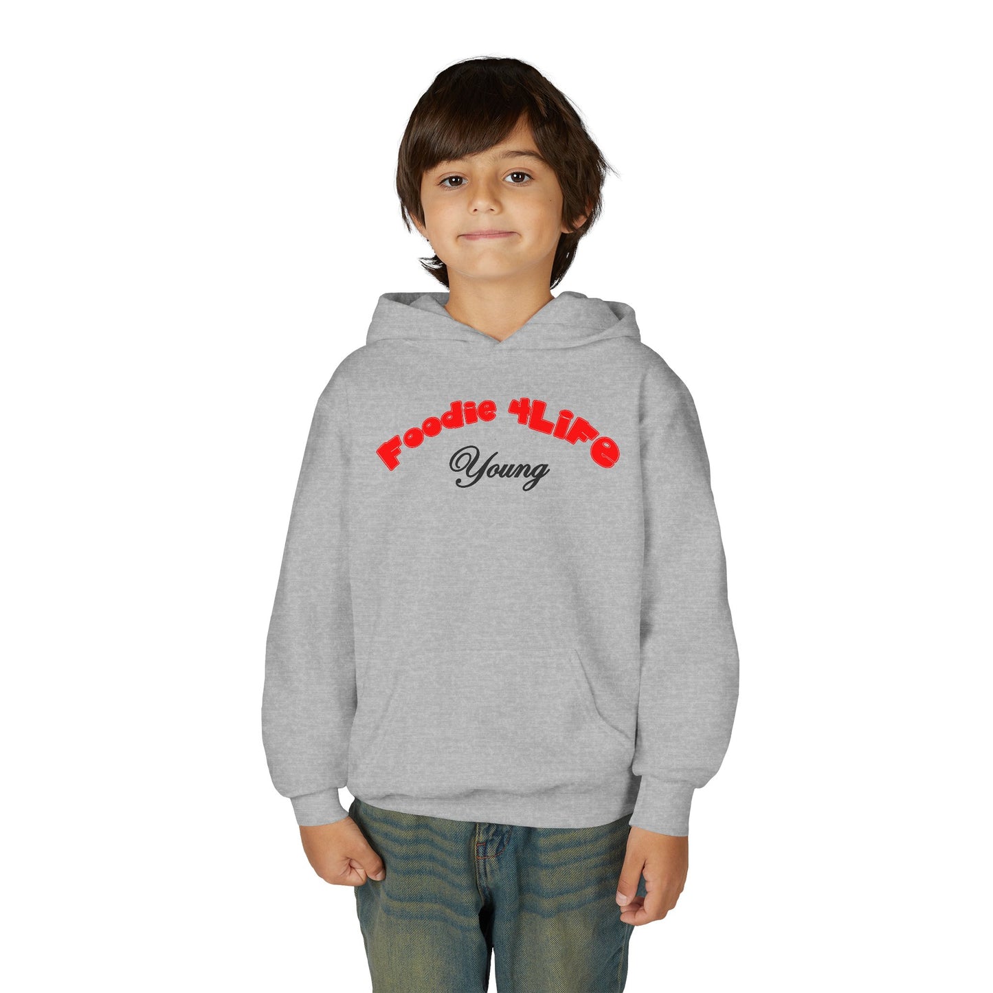 L.O.E.F Foodie 4Life Young Hoodie (Fiery Red)