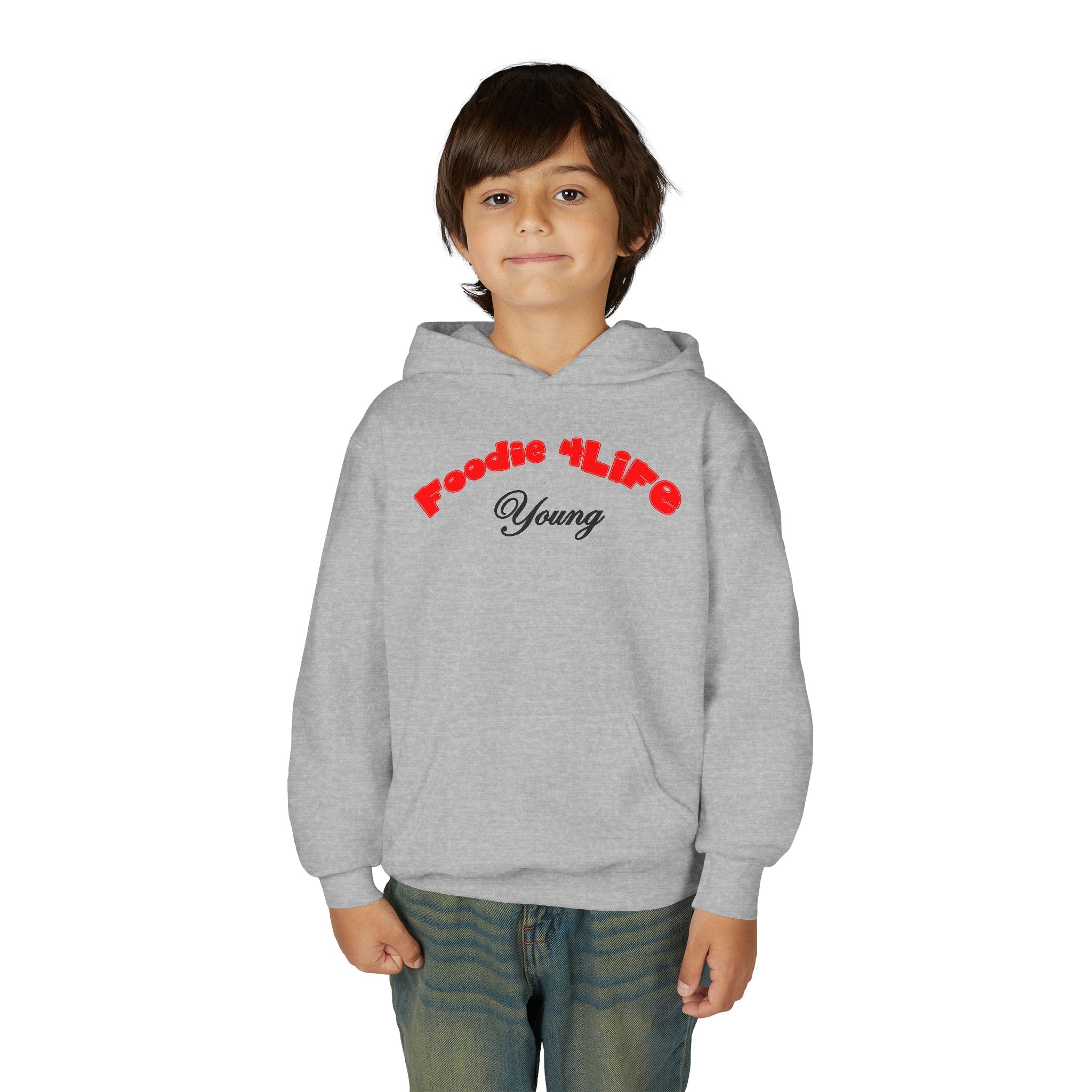 L.O.E.F Foodie 4Life Young Hoodie (Fiery Red)