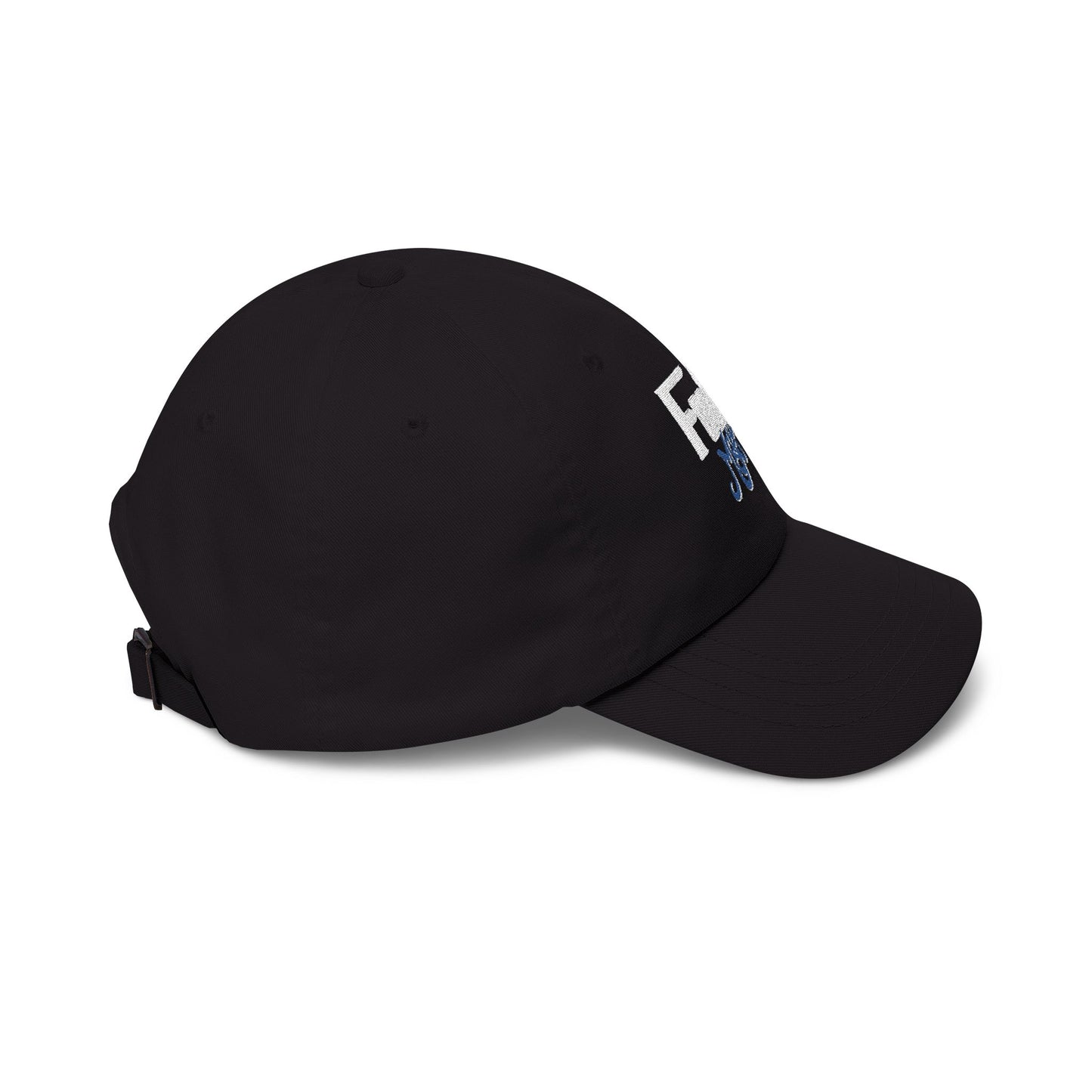 L.O.E.F White Foodie Cap (Cobalt Blue)