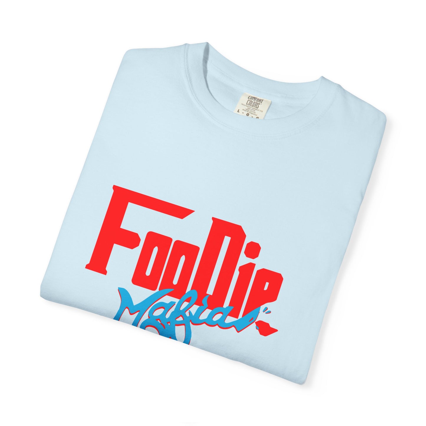 L.O.E.F Red Foodie Mafia Unisex Tee Shirt (Sky Blue)