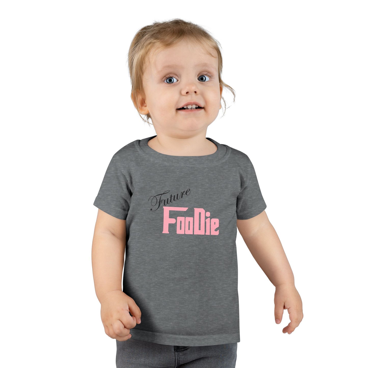 L.O.E.F Future Foodie Toodler Tee Shirt (Soft Pink)