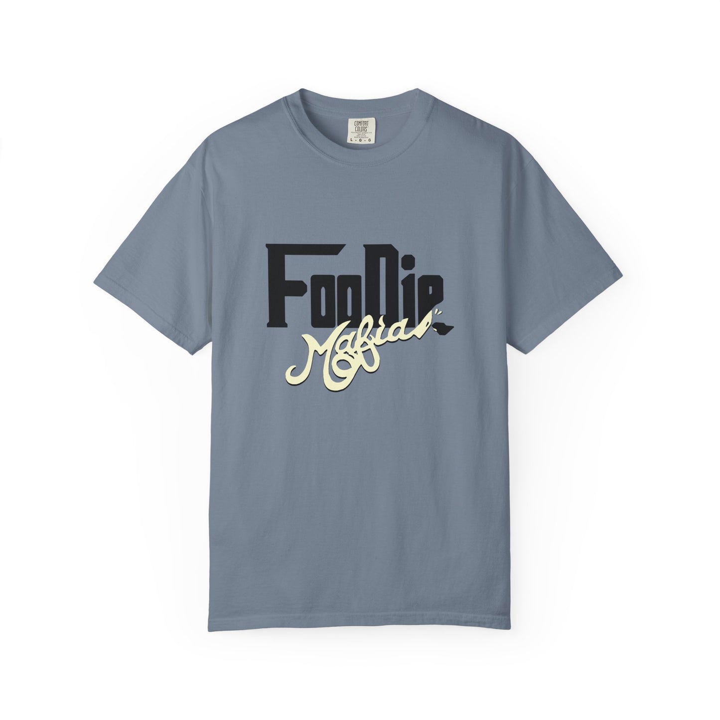 L.O.E.F Foodie Mafia Unisex Tee shirt (Cream)
