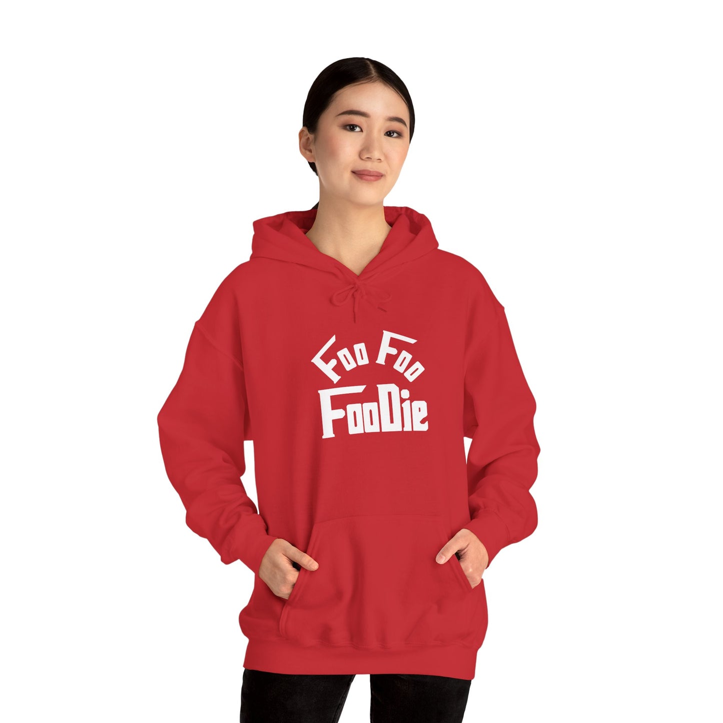 L.O.E.F Unisex Hooded Sweatshirt (White)