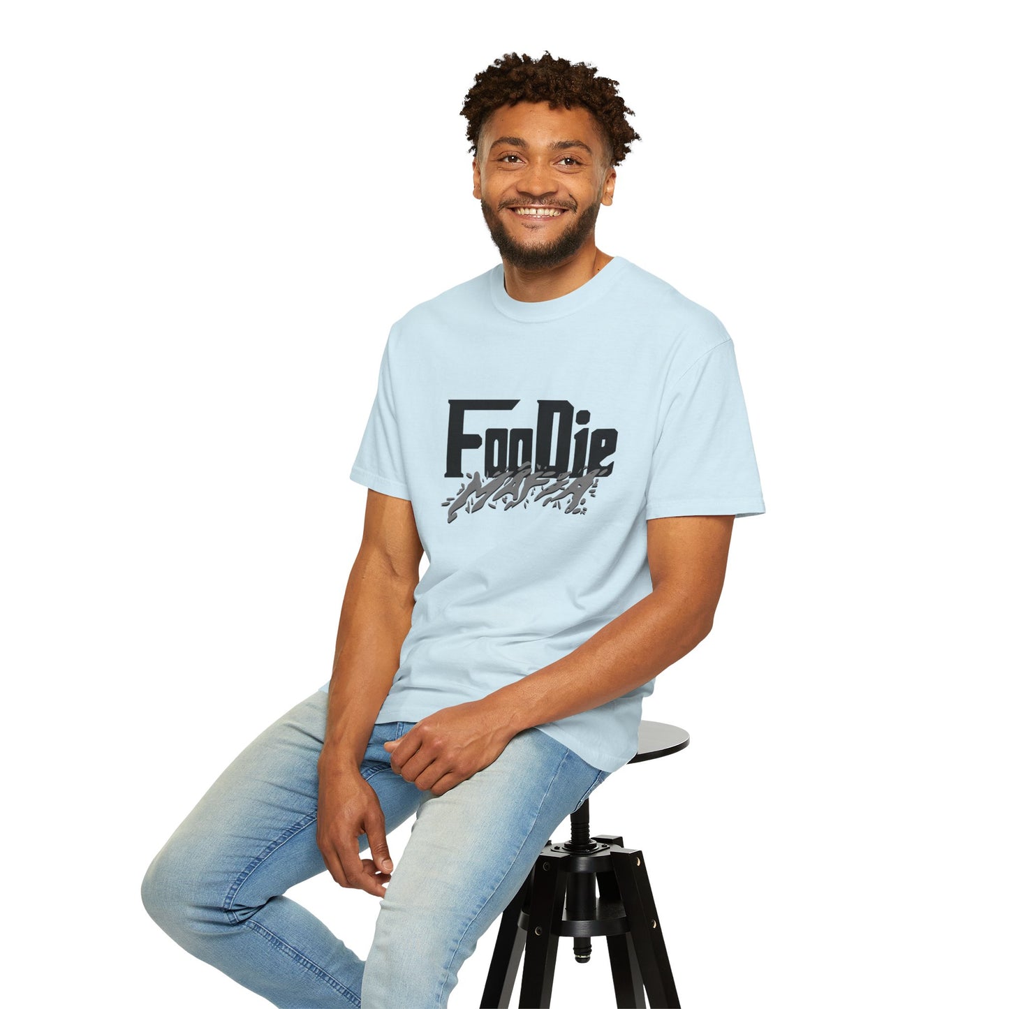 L.O.E.F Foodie Mafia Tee Shirt (Grey)